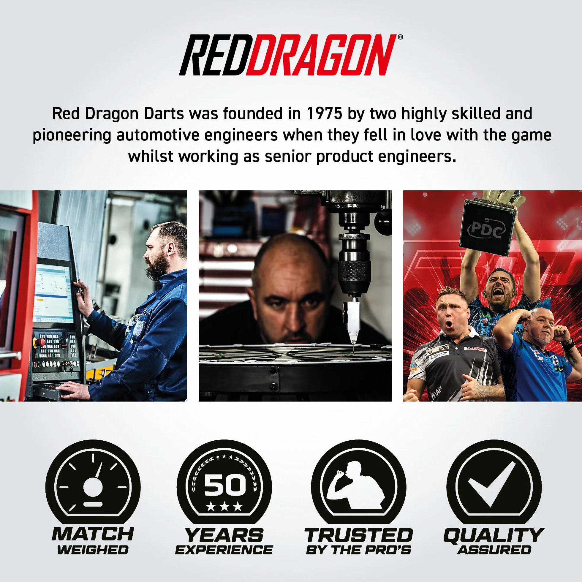 RED DRAGON Hell Fire A 24-gramowy zestaw profesjonalnych rzutek wolframowych z piórami i wały (łodygi)