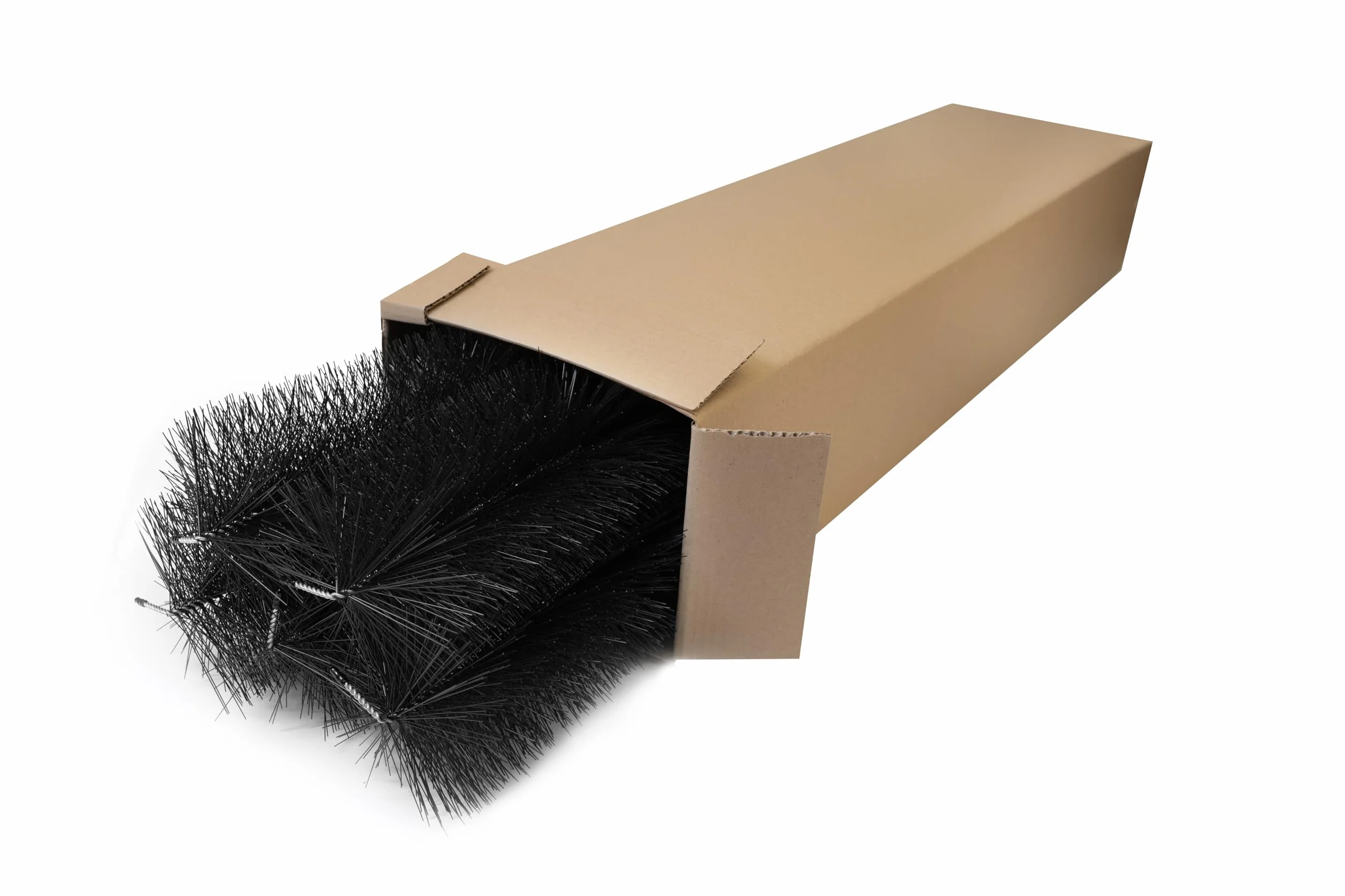 Szczotka do rynny 24 m Ø 15 cm ocynkowana ochrona przed kuny 20 sztuk