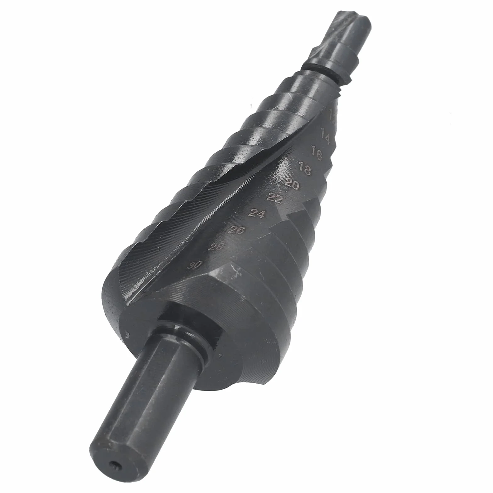Wiertło Stopniowe HSS, 6-30 mm, do Metalu, Drewna i Tworzyw Sztucznych