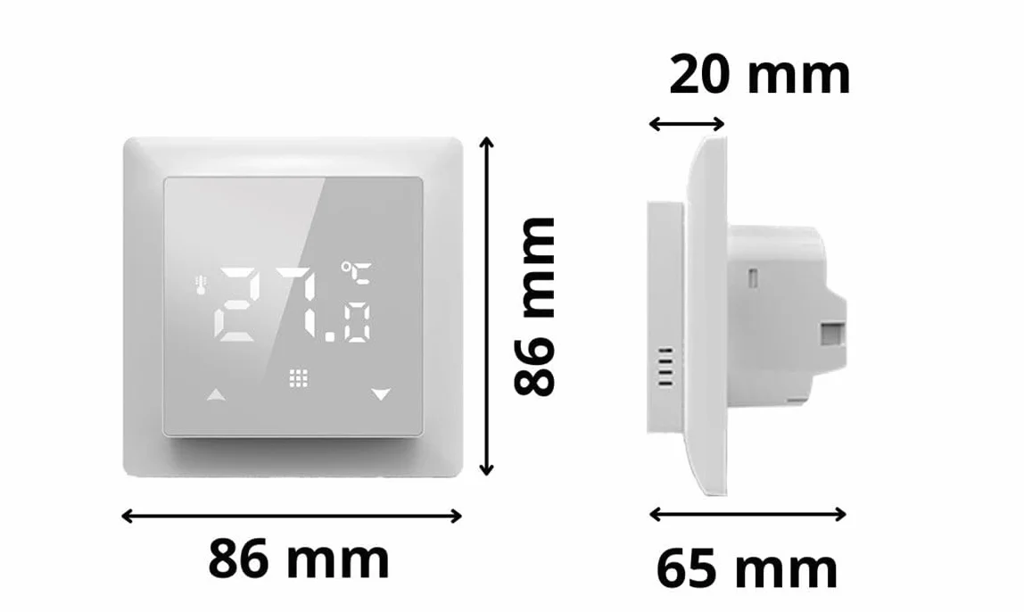 Sone Smart One Termostat ZIGBEE Sterownik ogrzewania Tuya TE-1Z przewodowy