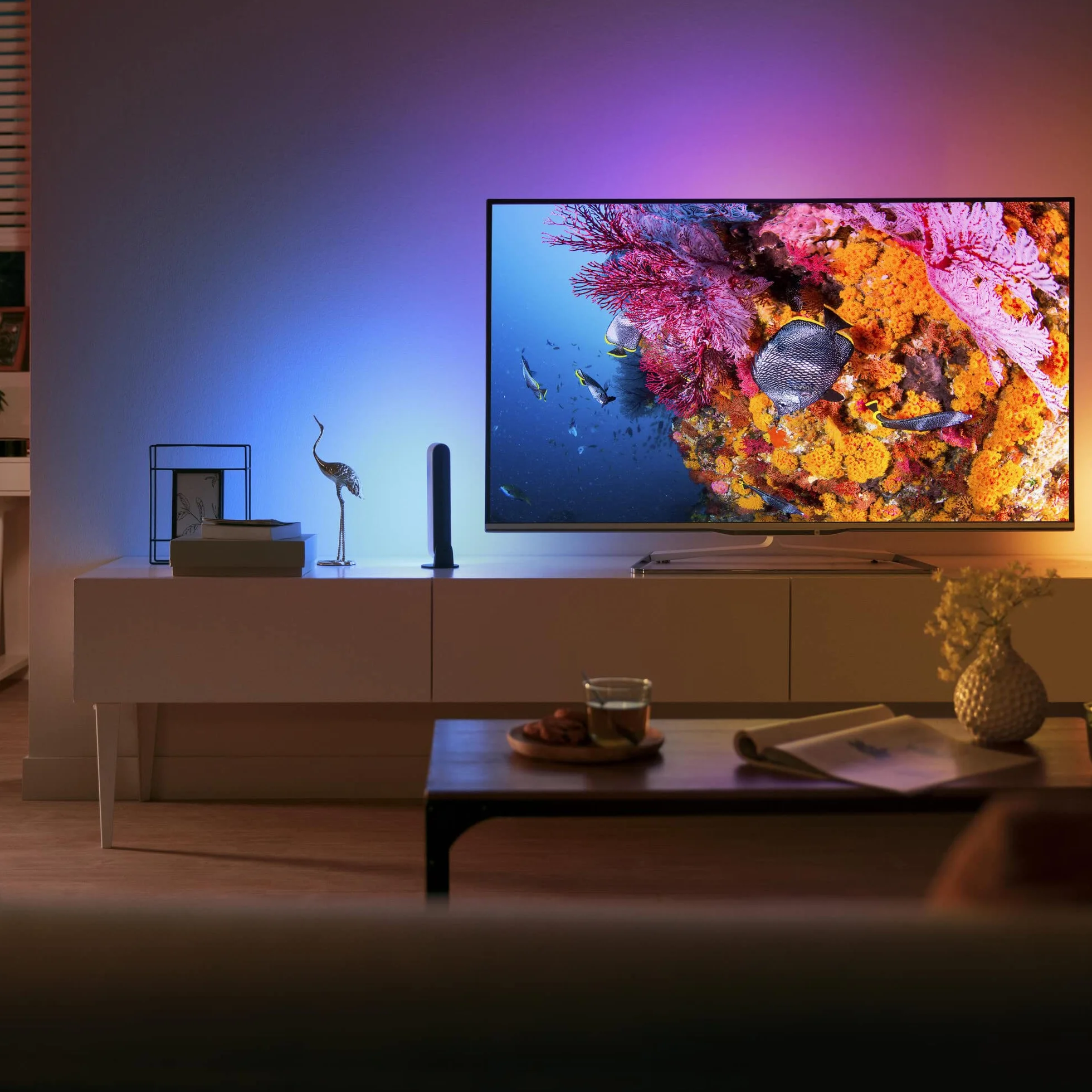 Philips Hue Play White and Color Ambiance Pojedyncza Lampa LED Biała Inteligentna