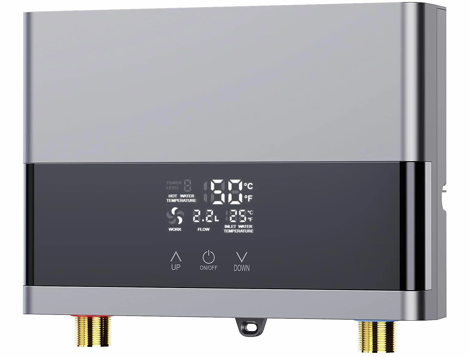 Elektroniczny podgrzewacz wody 6000 W 220 V naścienny z wyświetlaczem LED temperatury