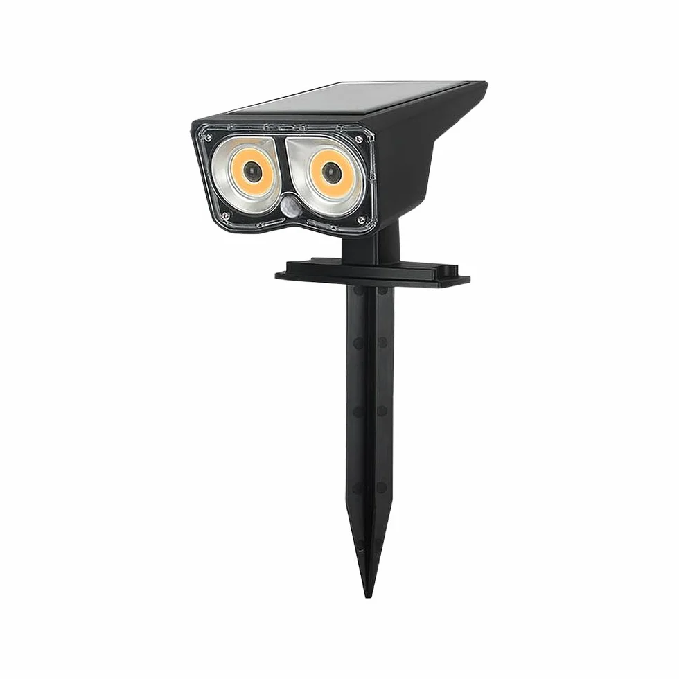 Horoz Electric Reflektor Solarny LED Ogrodowy 3W OZMO 2w1 z Czujnikiem Ruchu PIR, IP44, 50-200lm