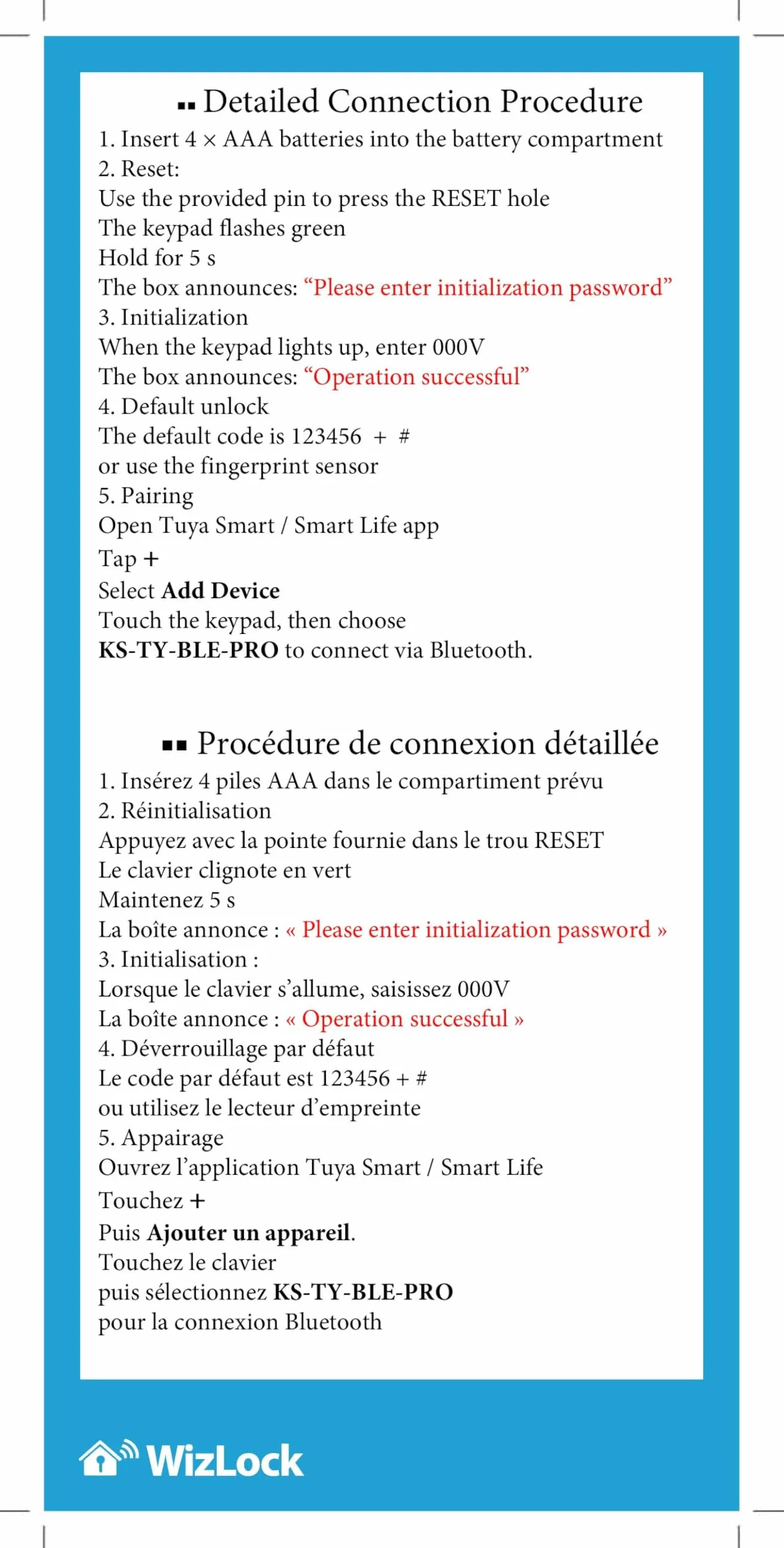 Podłączona skrzynka na klucze - Internet przez Tuya i bramę Bluetooth/Wi-Fi 2.4 GHz - Metody: Smartphone, kod, odcisk palca, karty RFID (4) + klucze awaryjne (2) - IP65