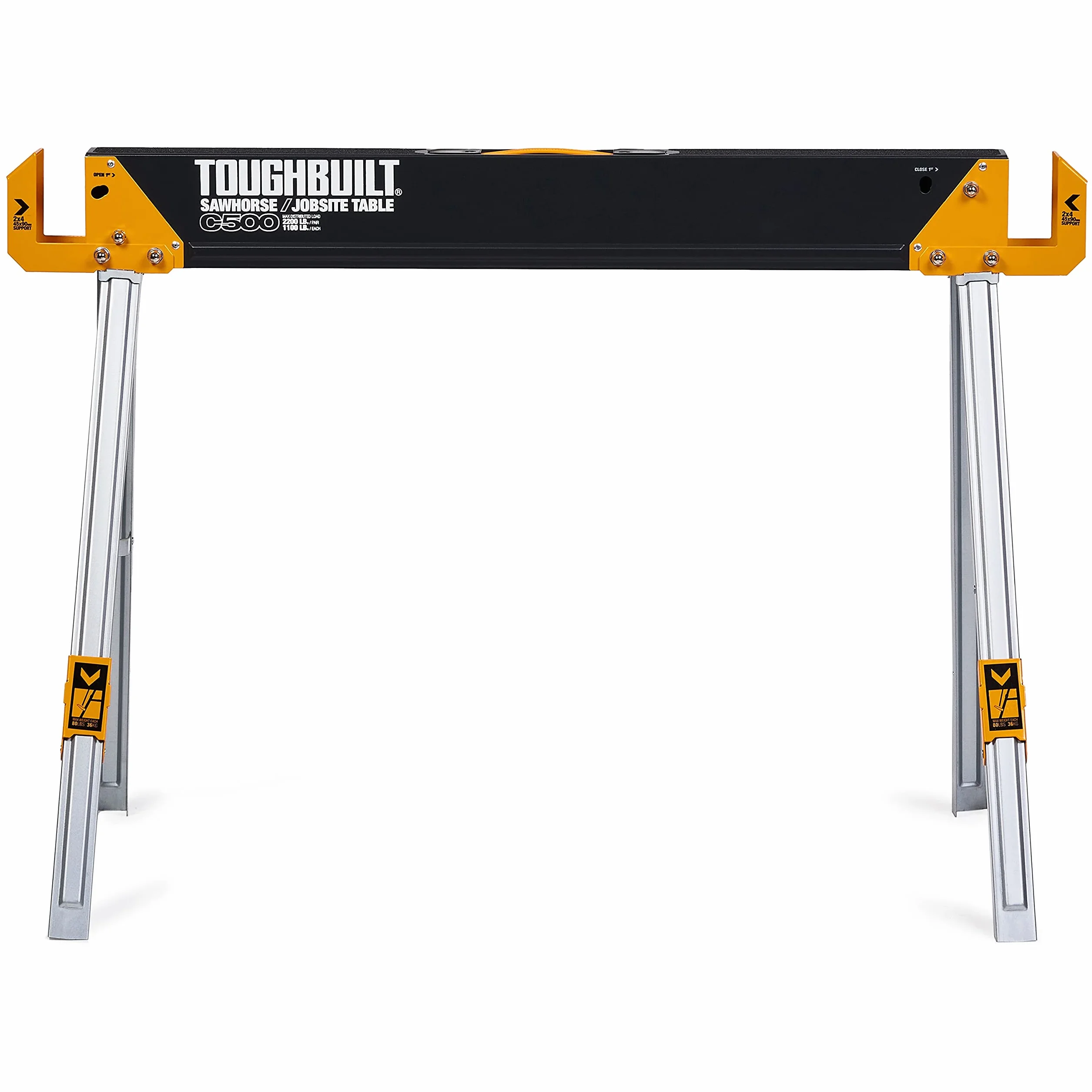 Toughbuilt C550-2 TB-C550-2 Koń piłowy, czarny