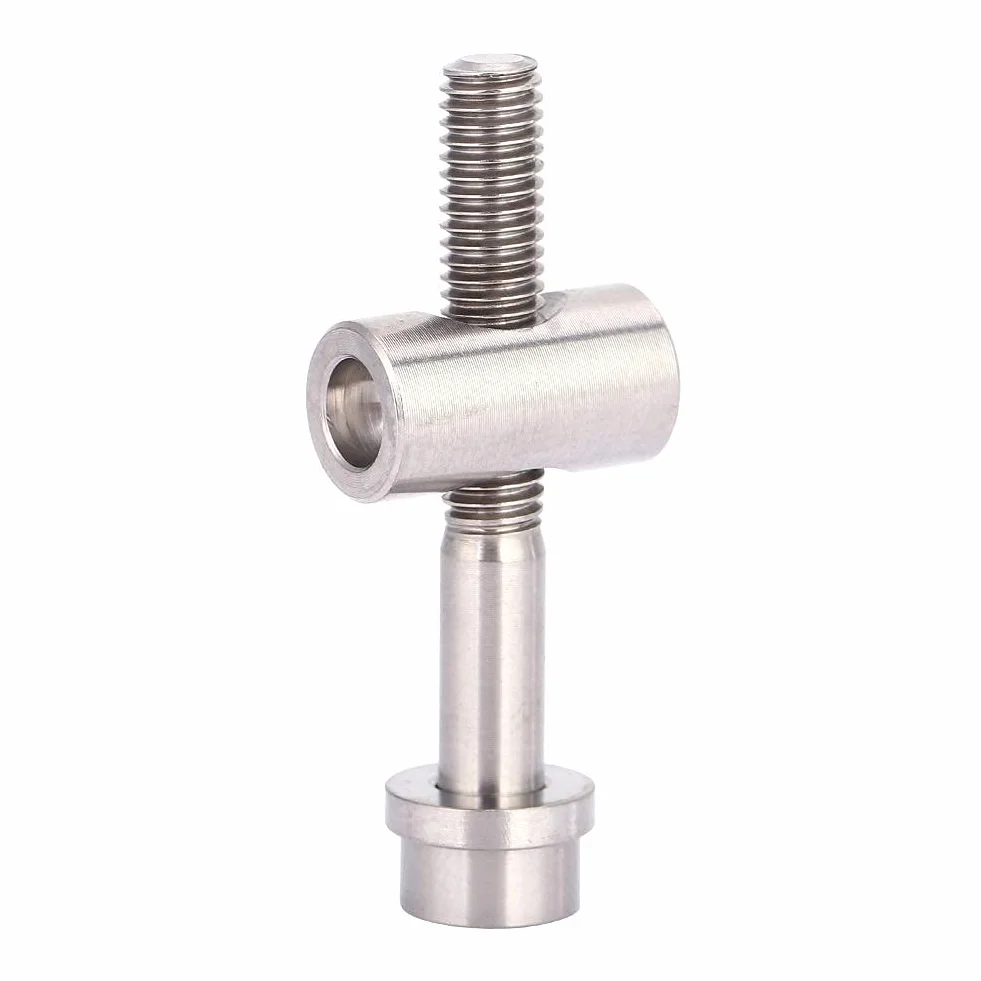 M5 x 30/35/40 mm śruba do sztycy rowerowej ze stopu tytanu sztyca siodełka sztyca rowerowego śruby rowerowe śruba z okrągłym łbem do roweru akcesoria zamienne