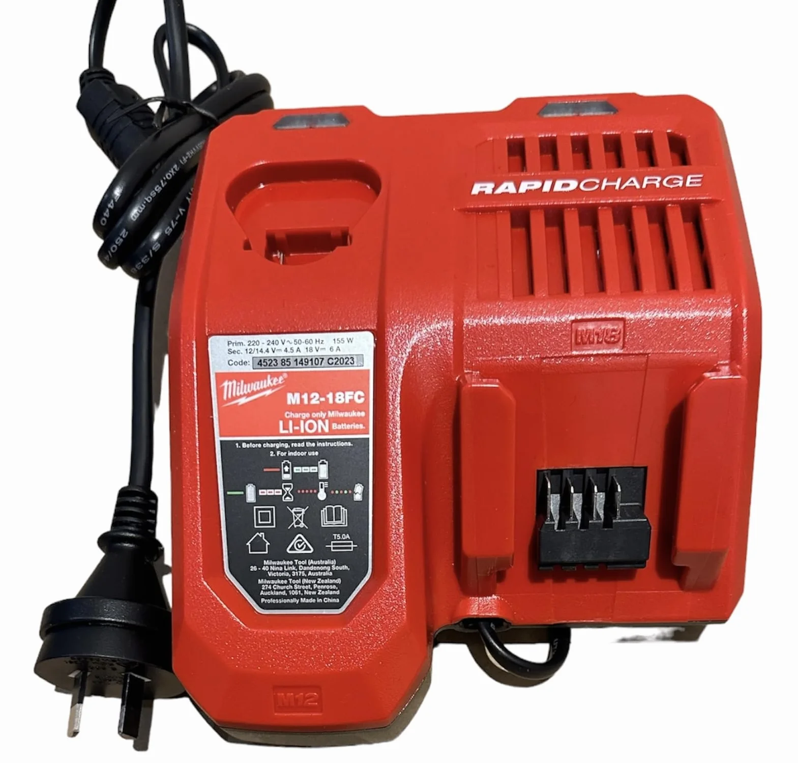 Milwaukee Ładowarka Rapid M12-18FC