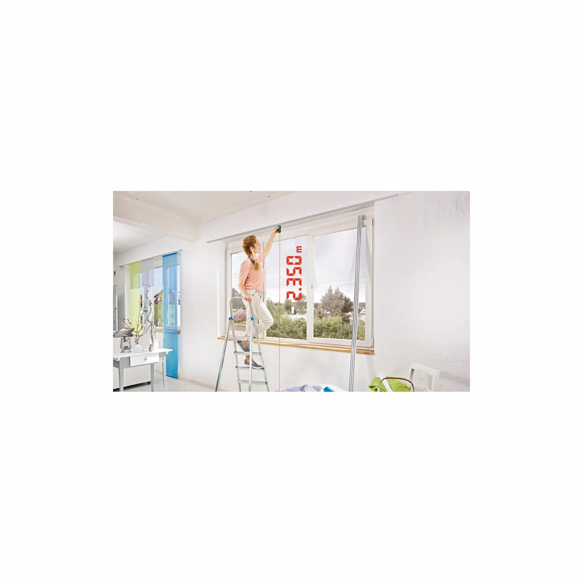 Bosch Dalmierz laserowy EasyDistance 20, 20 m, kieszonkowy, jeden przycisk