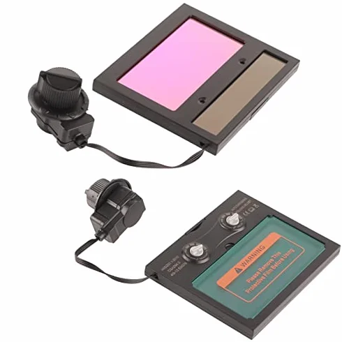 Hełm Spawalniczy Tx500C 110x90 mm Automatyczne Przyciemnianie Maska Spawalnicza