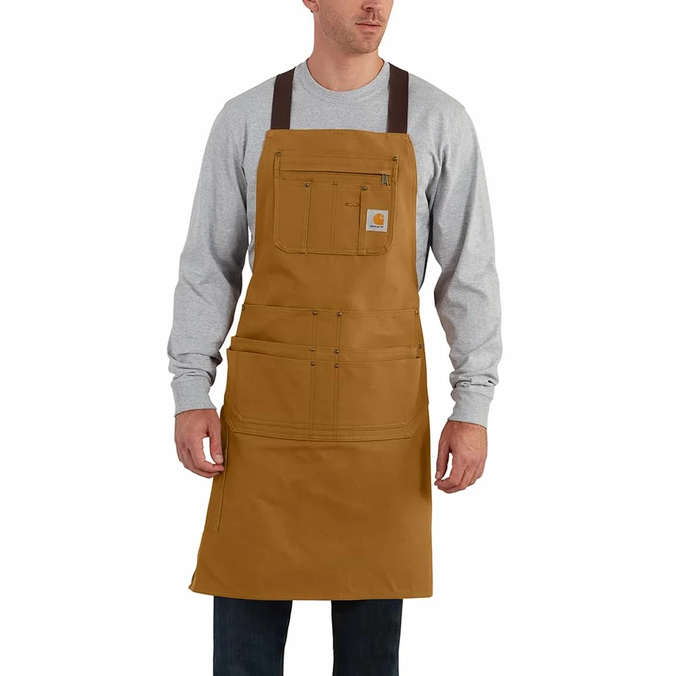 Carhartt Fartuch męski Firm Duck brązowy