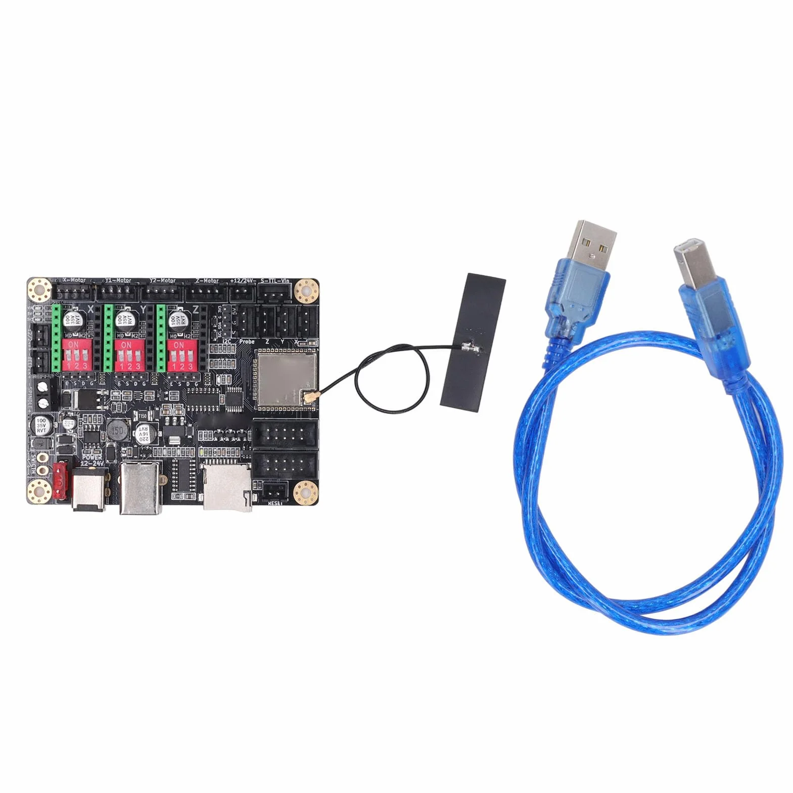 Płyta Główna do Maszyn Grawerujących 32-bit WiFi Bluetooth Dotykowy Ekran 2.4/3.5 Cala Kompatybilna z CNC