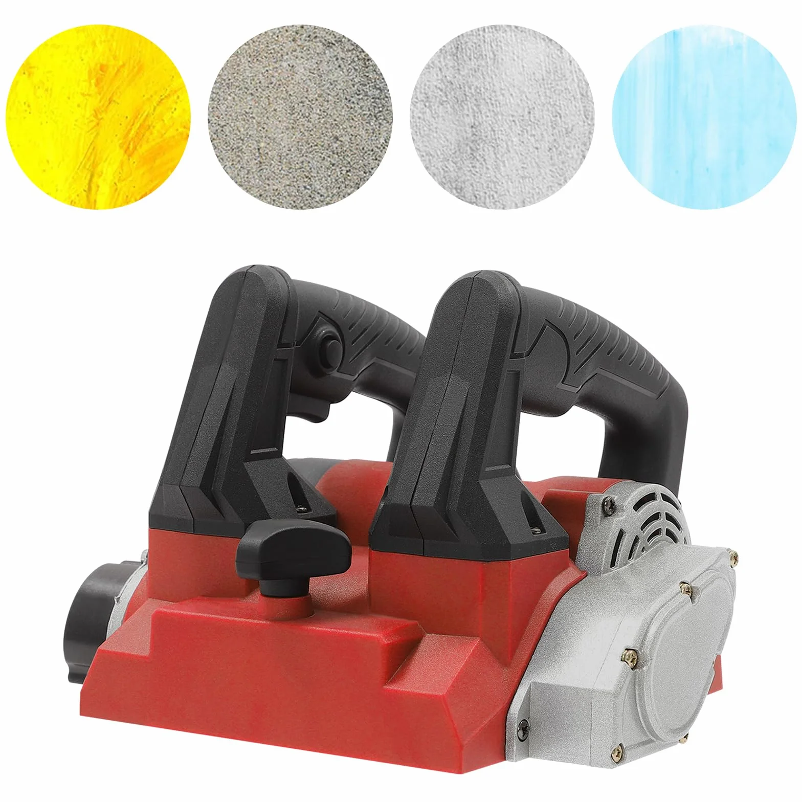 Elektryczna strugarka ścienna 1300 W, automatyczna szlifierka ścienna, frezarka murarska, regulacja głębokości 1-4 mm