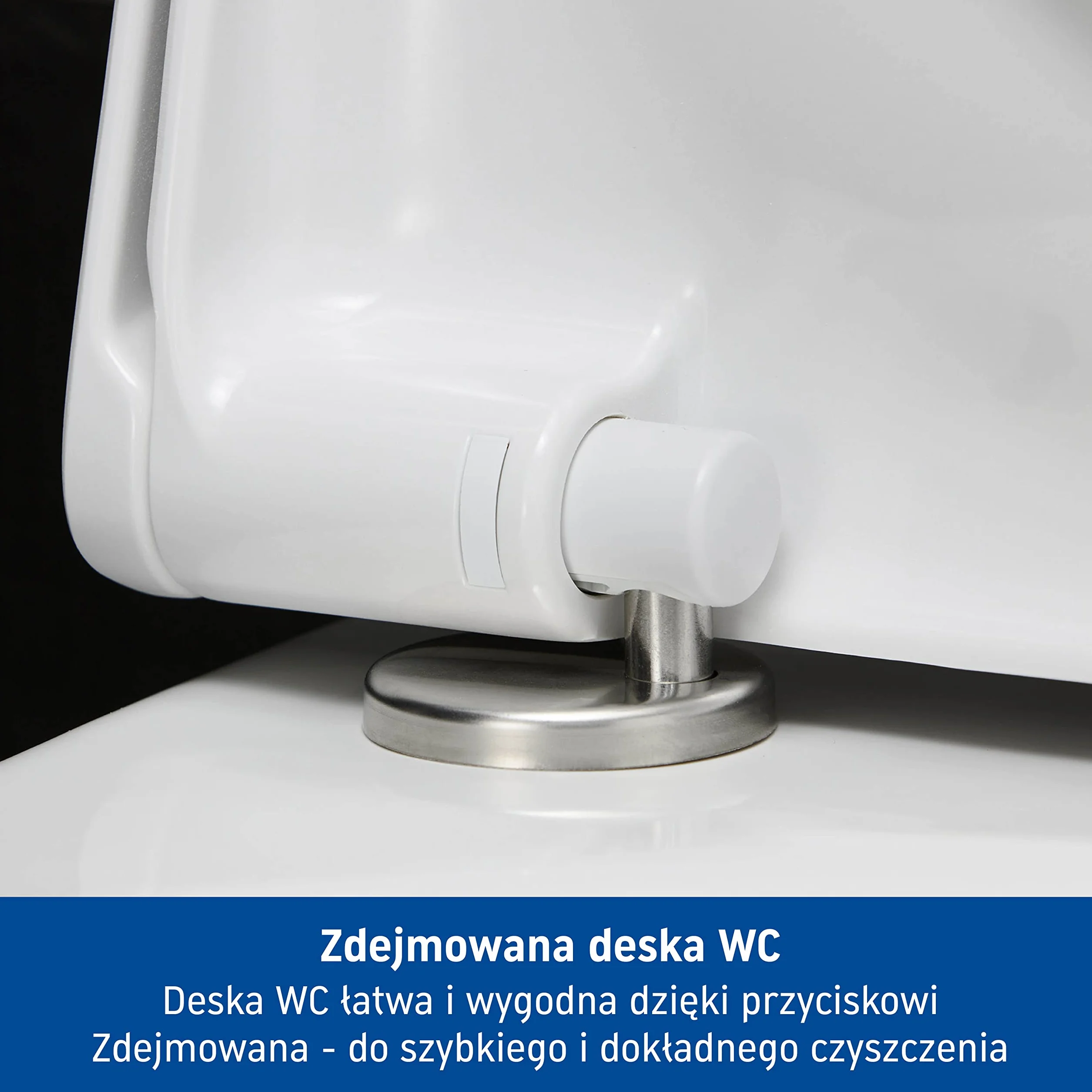 Duravit Starck 3 Deska sedesowa z zamknięciem soft, duroplast, zawiasy ze stali nierdzewnej, biały