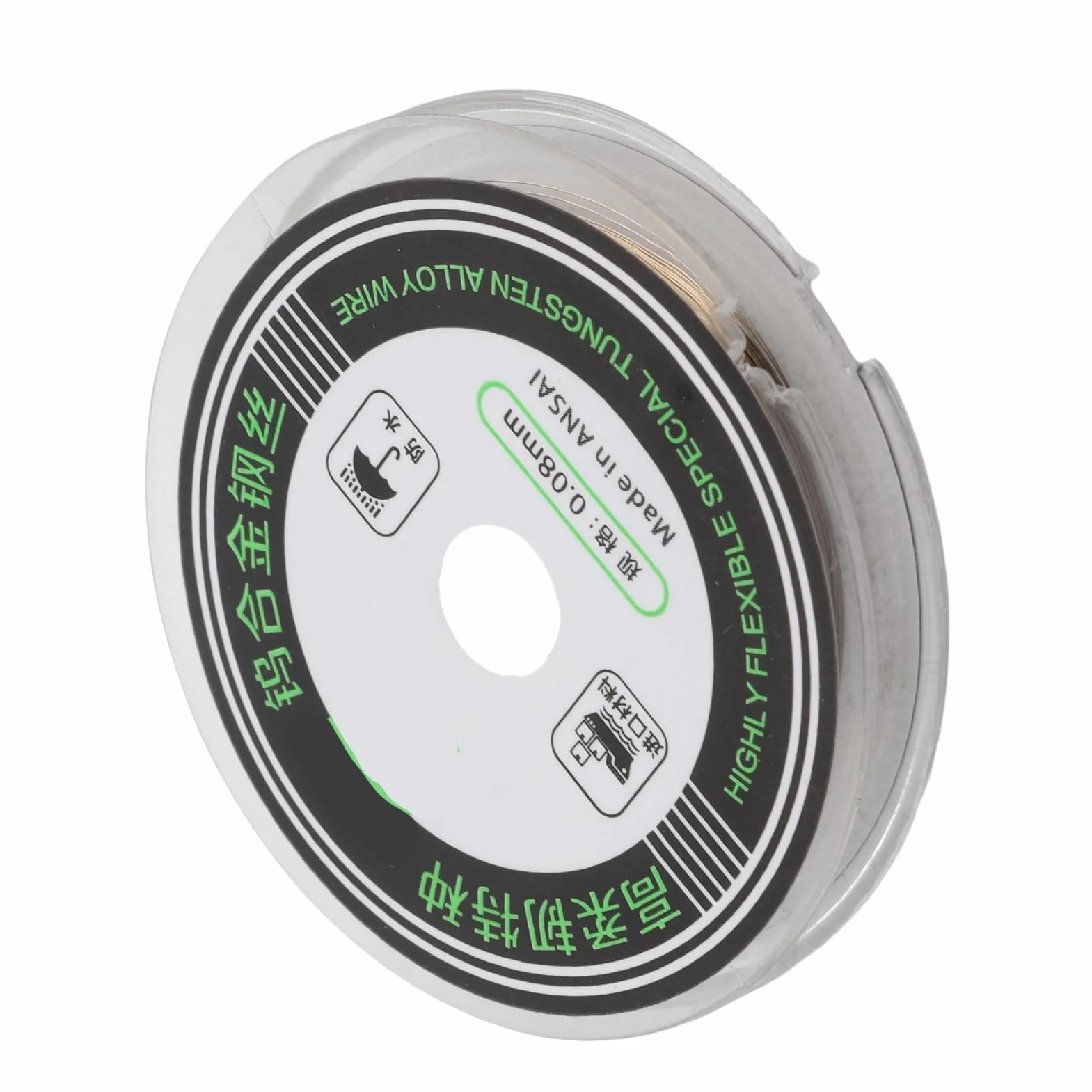 100 m drut tnący molibdenowy, separator ekranu LCD (0,08 mm x 100 m)