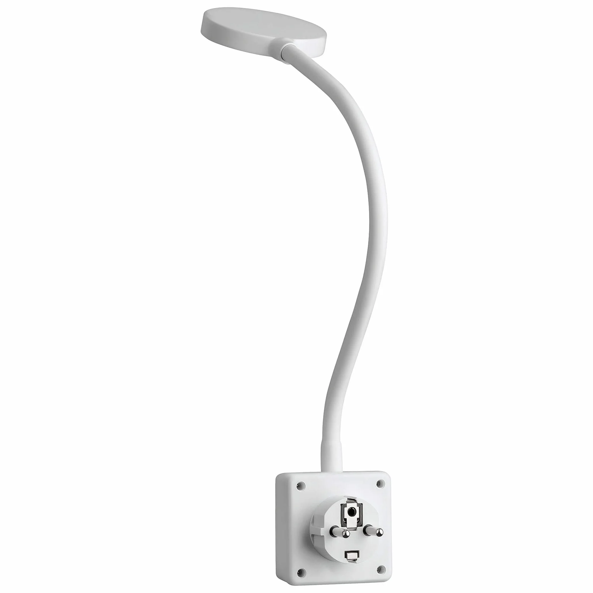 SEBSON Lampa LED do gniazdka wtykowego 4 W 4000 K ściemniana biała