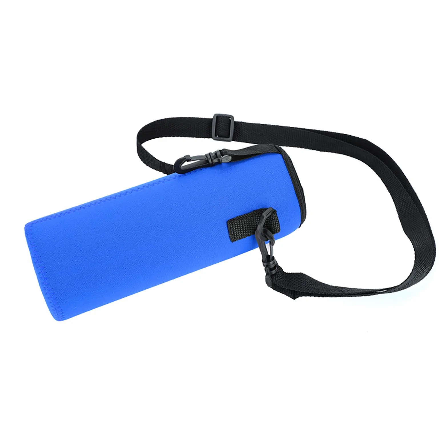 Rękaw Butelki z wodą, Torebka z butelką z wodą Neopren z Pokryciem Butelki z Paskiem do Butelki z wodą, szklaną butelkę, butelkę Termos (BLUE)