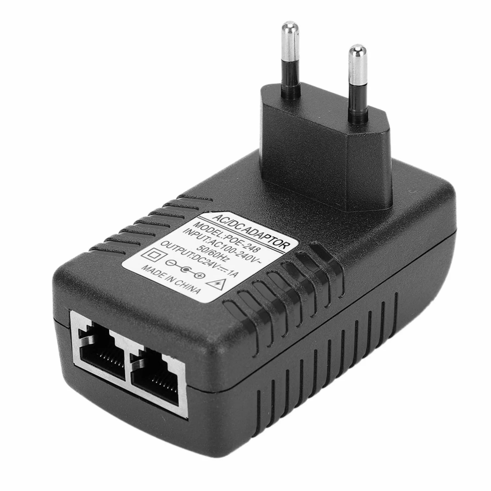 Wtyczka POE adapter wtryskiwacza antypoślizgowa ekologiczna obudowa zewnętrzna