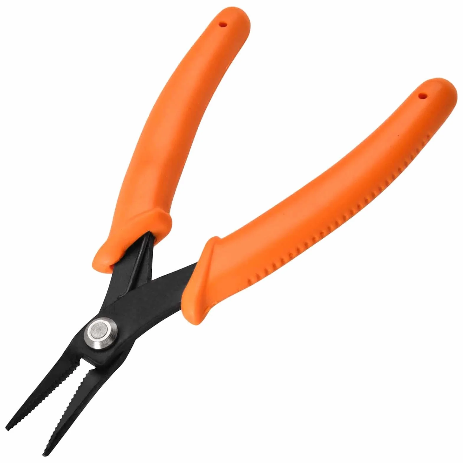 LEONTOOL Szczypce z długim nosem ząbkowane szczęki 1,5 mm mini igła szczypce nosowe ze sprężyną