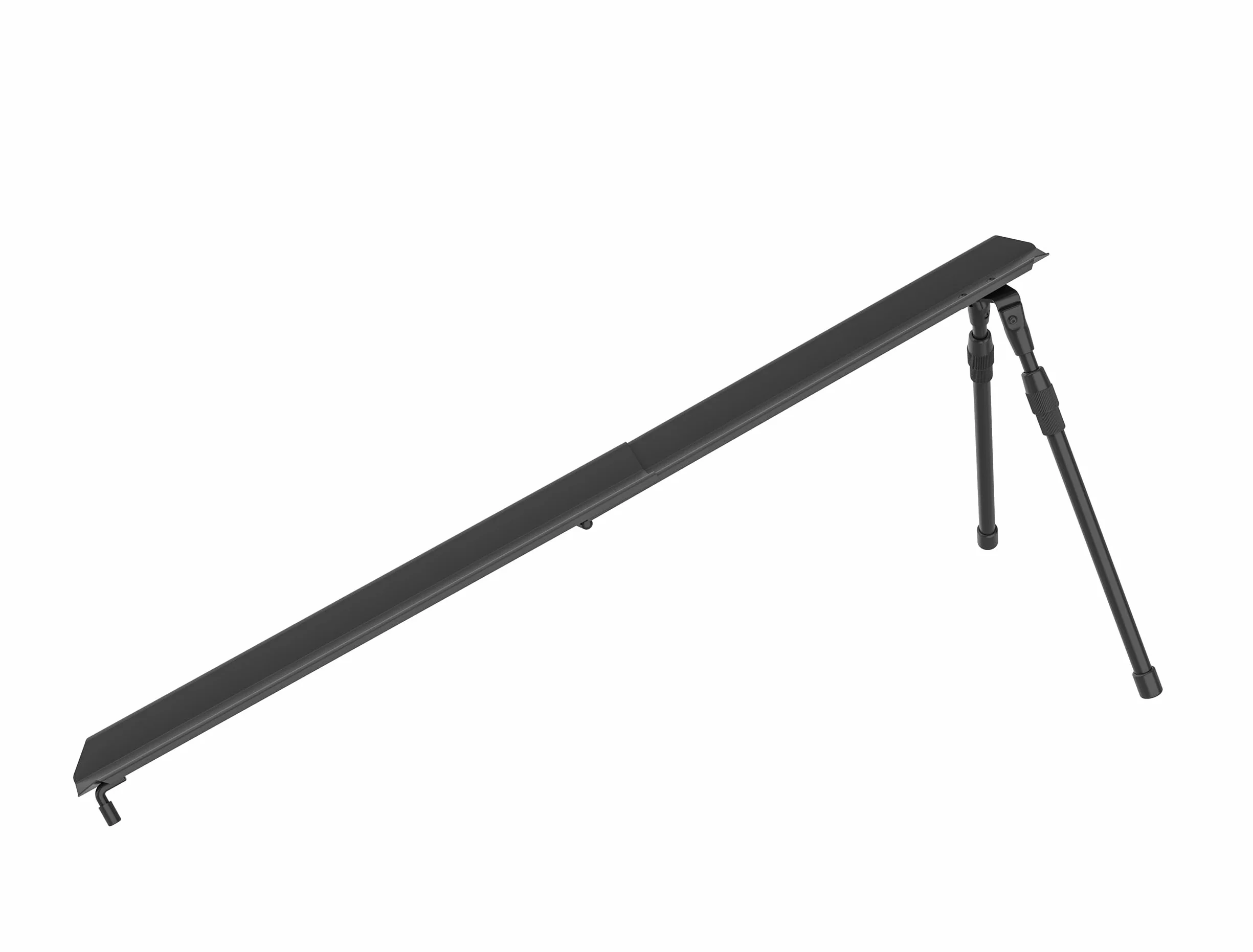 EUFAB 11640 uniwersalna szyna najazdowa do bagażnika rowerowego, ok. 115 cm, regulowana wysokość 40-60 cm, obciążenie użytkowe 30 kg, do opon o szerokości 8-10 cm, składana