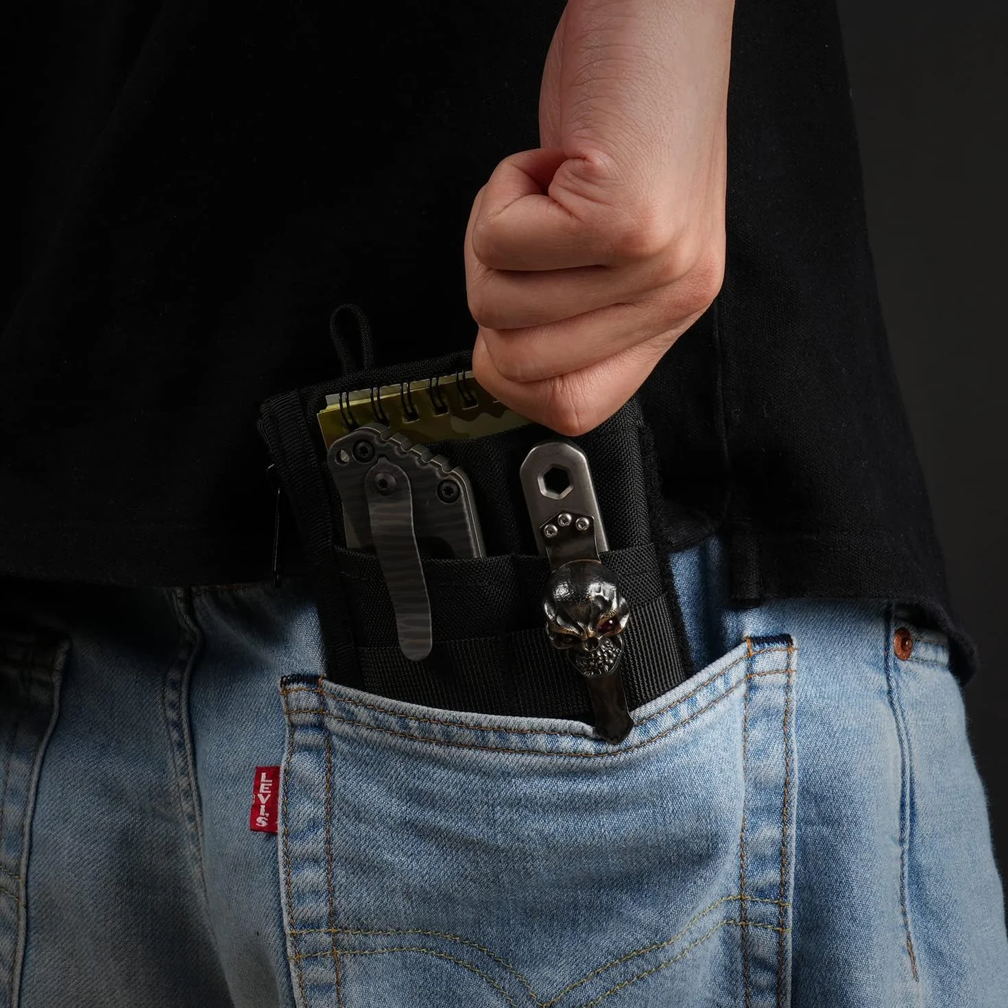 VIPERADE VE18 Mała torba EDC z 6 kieszeniami, organizer na narzędzia