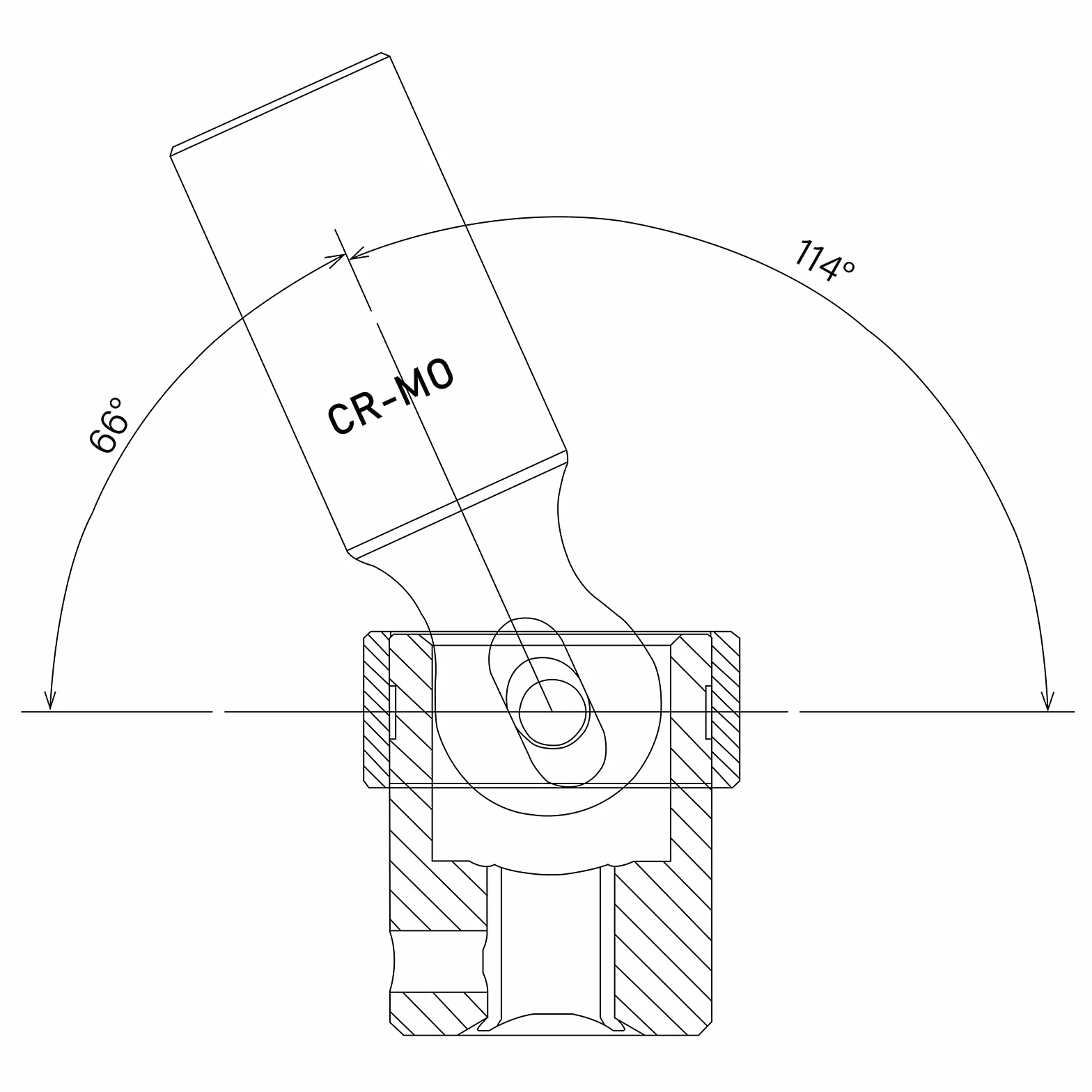 CASOMAN 3/8" Drive Deep Standard zestaw nasadek udarowych 6-punktowy CR-MO metryczny 10-19 mm