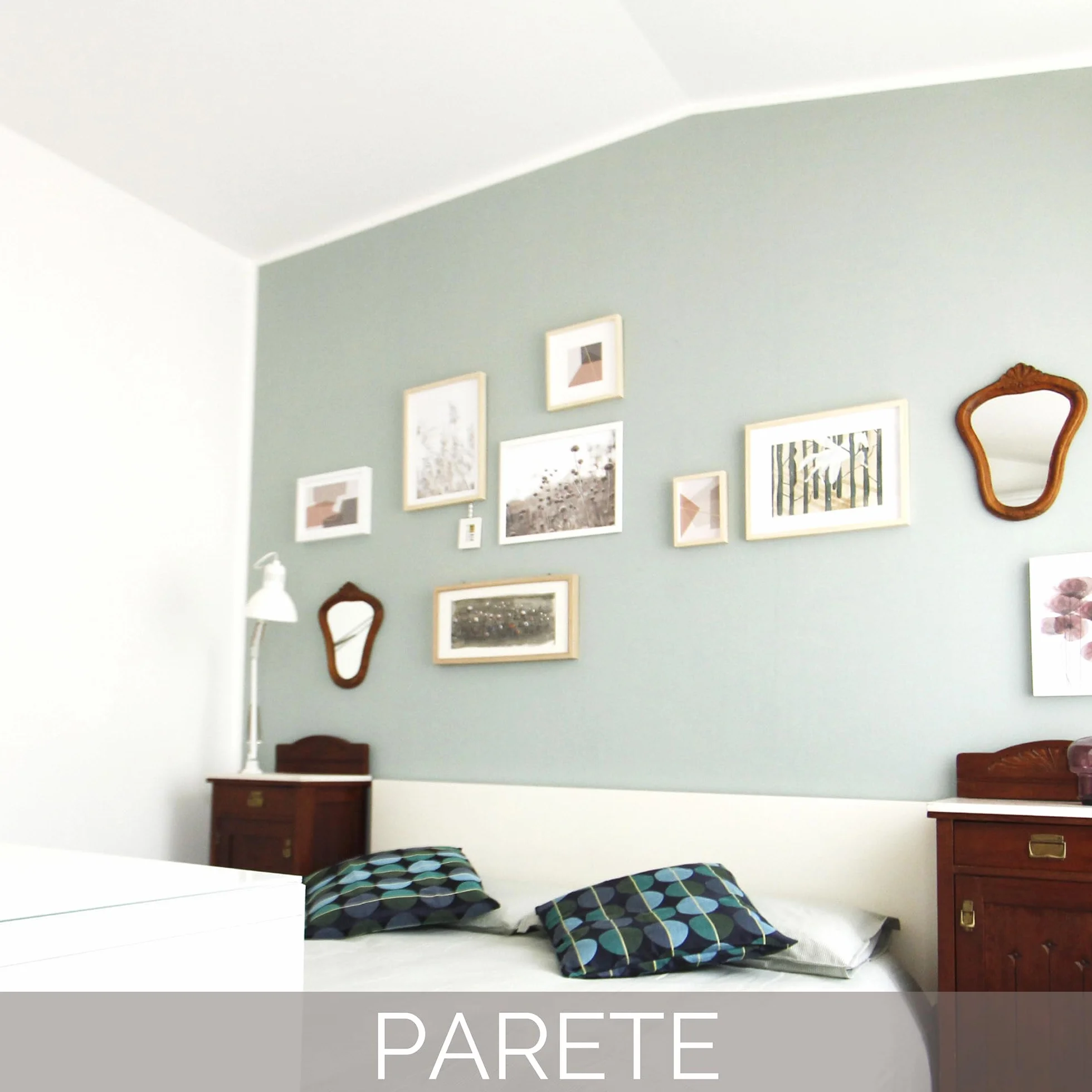FLEUR DESIGNER'S PAINT Chalk Paint Matowa 2,5 l F60 Vanity Blue Farba kredowa do ścian mebli wodna