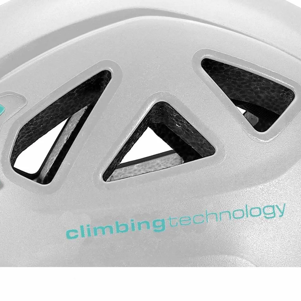 Climbing Technology, ECLIPSE Unisex Dorosły, Biały/Aquamarine, Rozmiar uniwersalny