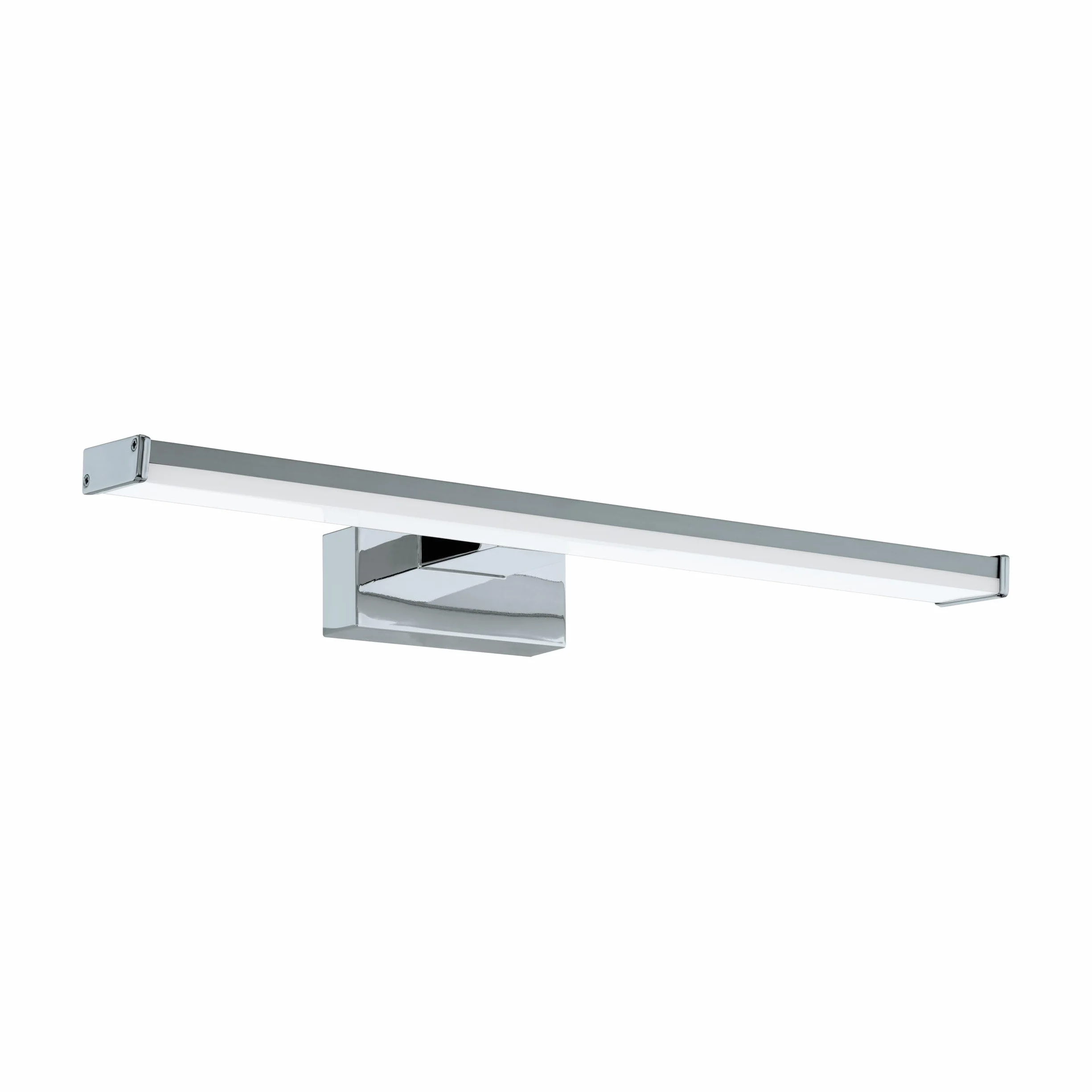 EGLO Lampa ścienna LED Pandella 1, lampa LED nad lustro z aluminium i tworzywa sztucznego, lampa łazienkowa w kolorze chromu, srebrnym, białym, lampa LED do wilgotnych pomieszczeń neutralna biel,