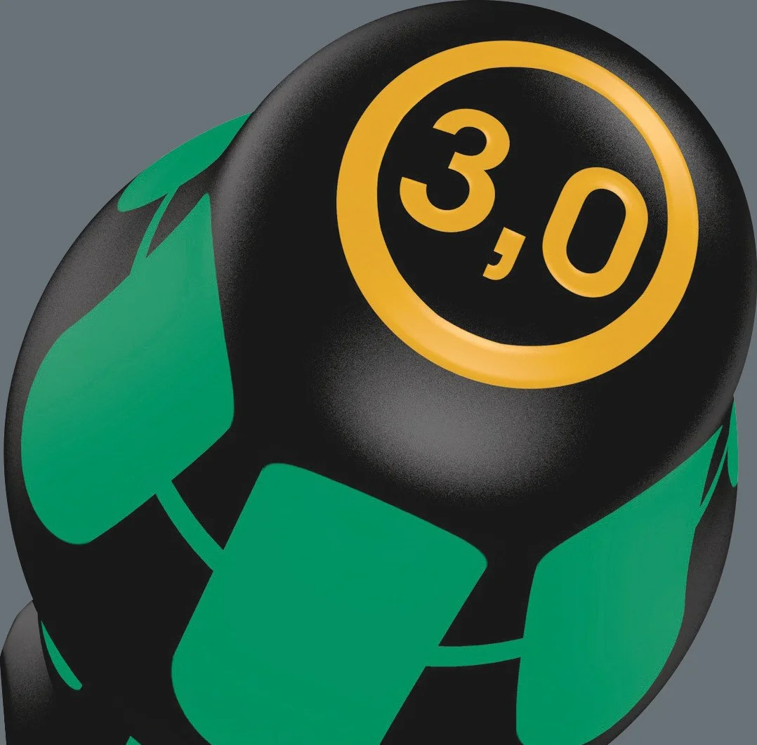 Wera Wkrętak płaski 3 x 0,5 x 80 mm Lasertip 335