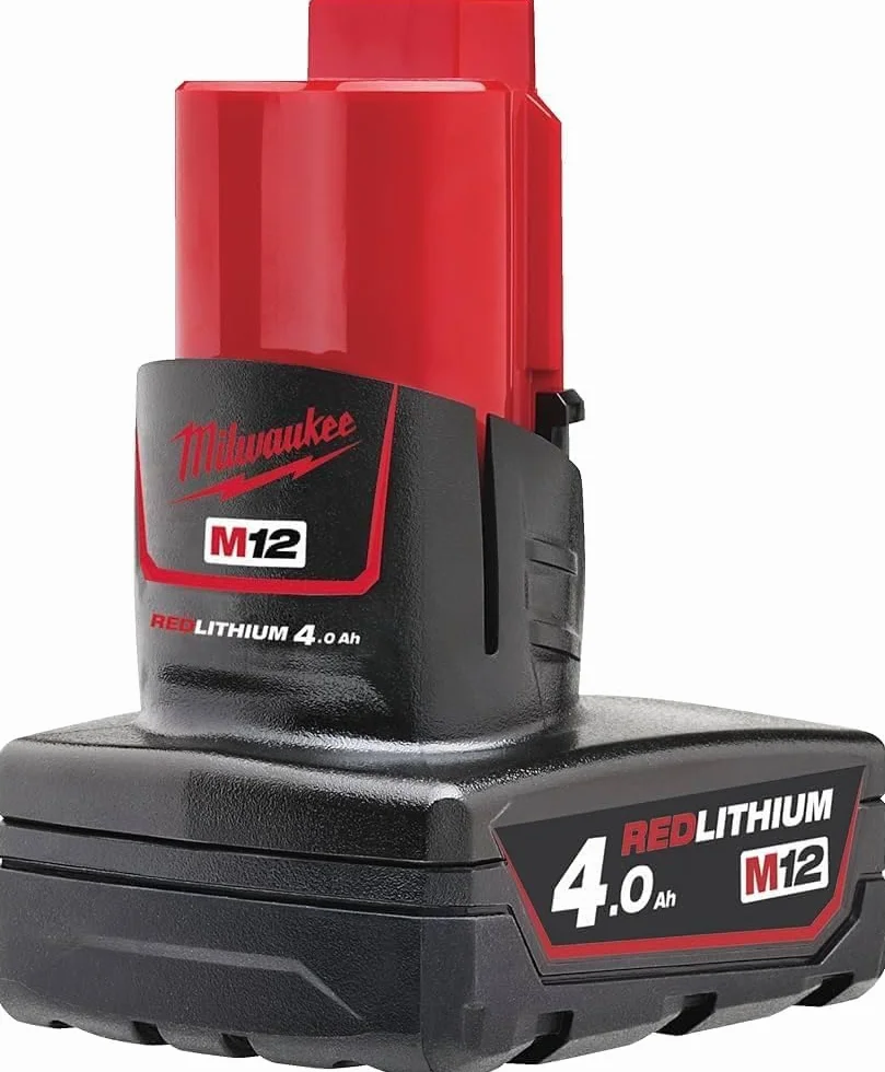 Milwaukee M12B4 Akumulator litowo-jonowy 4,0 Ah czerwony