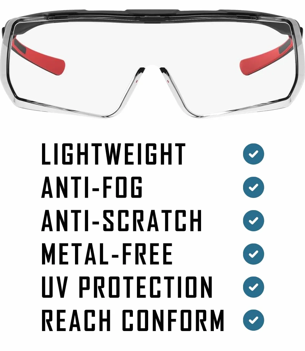 ACE Evo OTG Okulary robocze dla osób noszących okulary EN 166