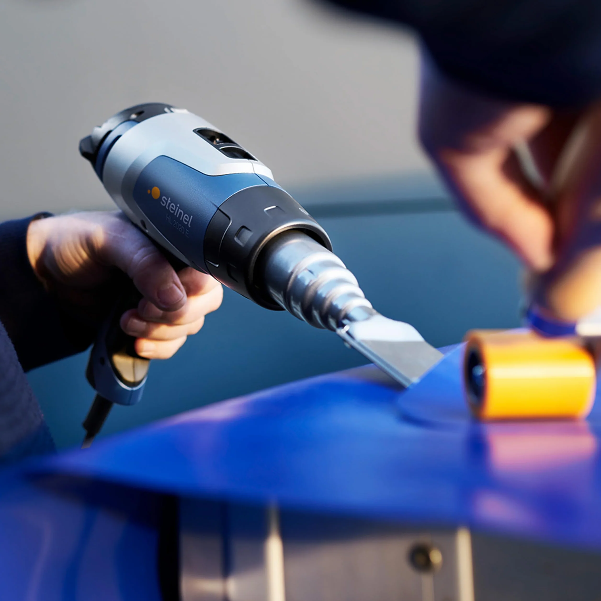 Steinel Pistolet na gorące powietrze HL 2020 E, opalarka 2200 W, 80-630°C