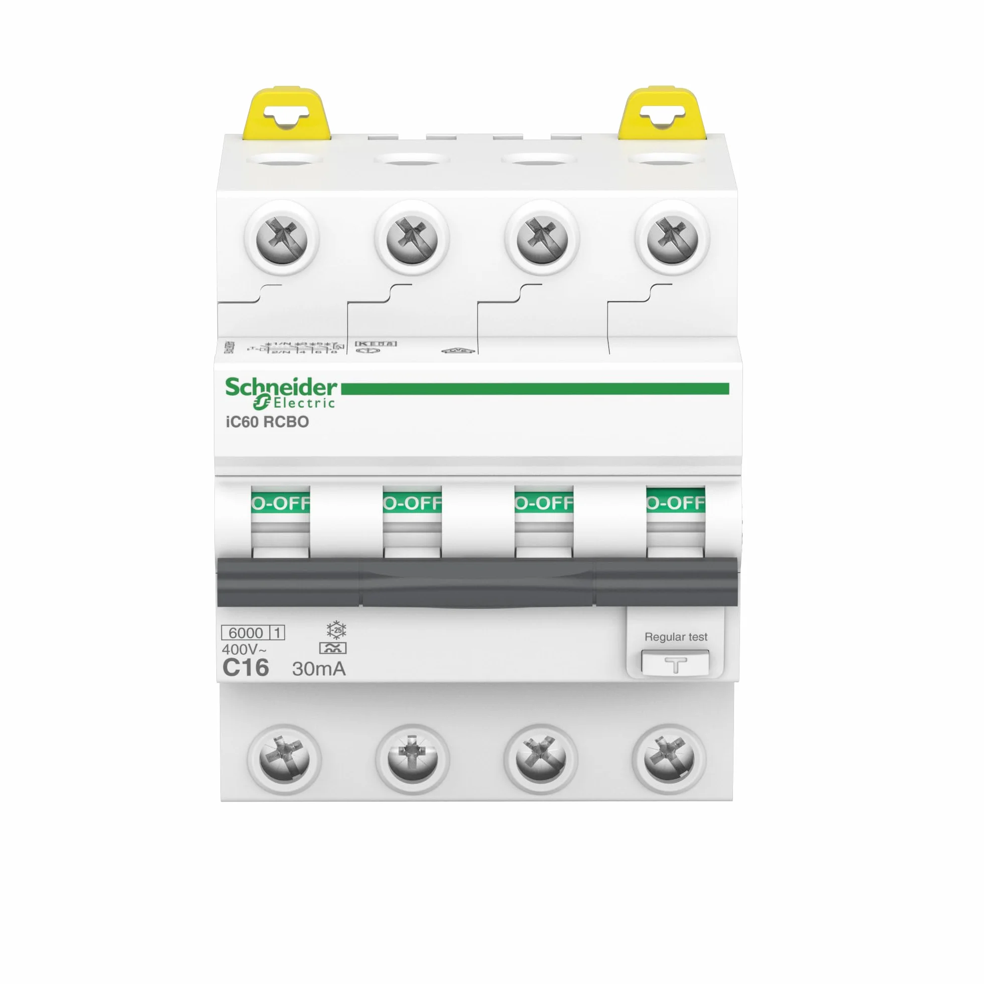 Schneider Electric A9D67416 przełącznik FI/LS iC60N 4P 16A C-Char. 30 mA typ A 6 kA