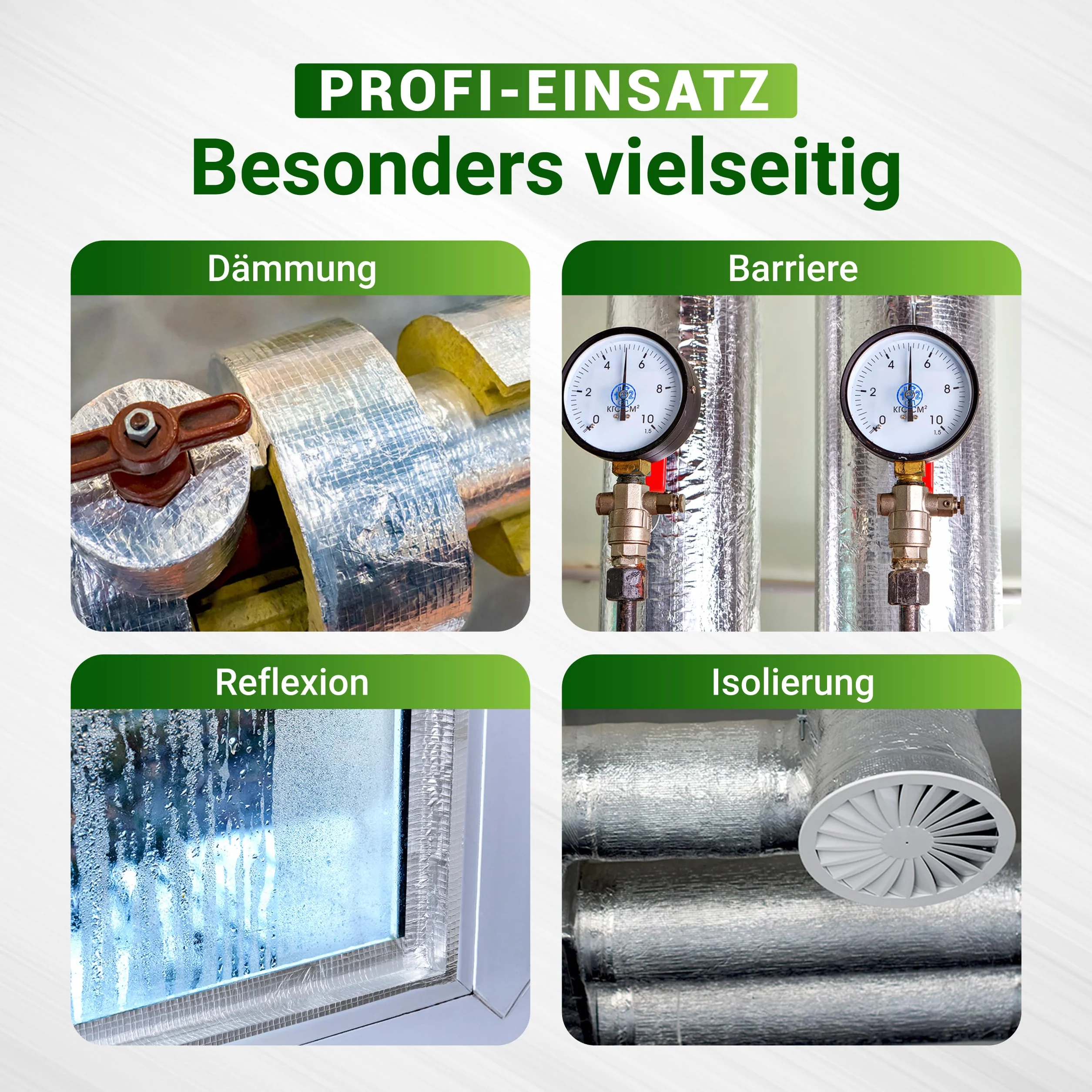 Aluminiowa taśma klejąca wzmocniona siatką 48 mm x 50 m rolka
