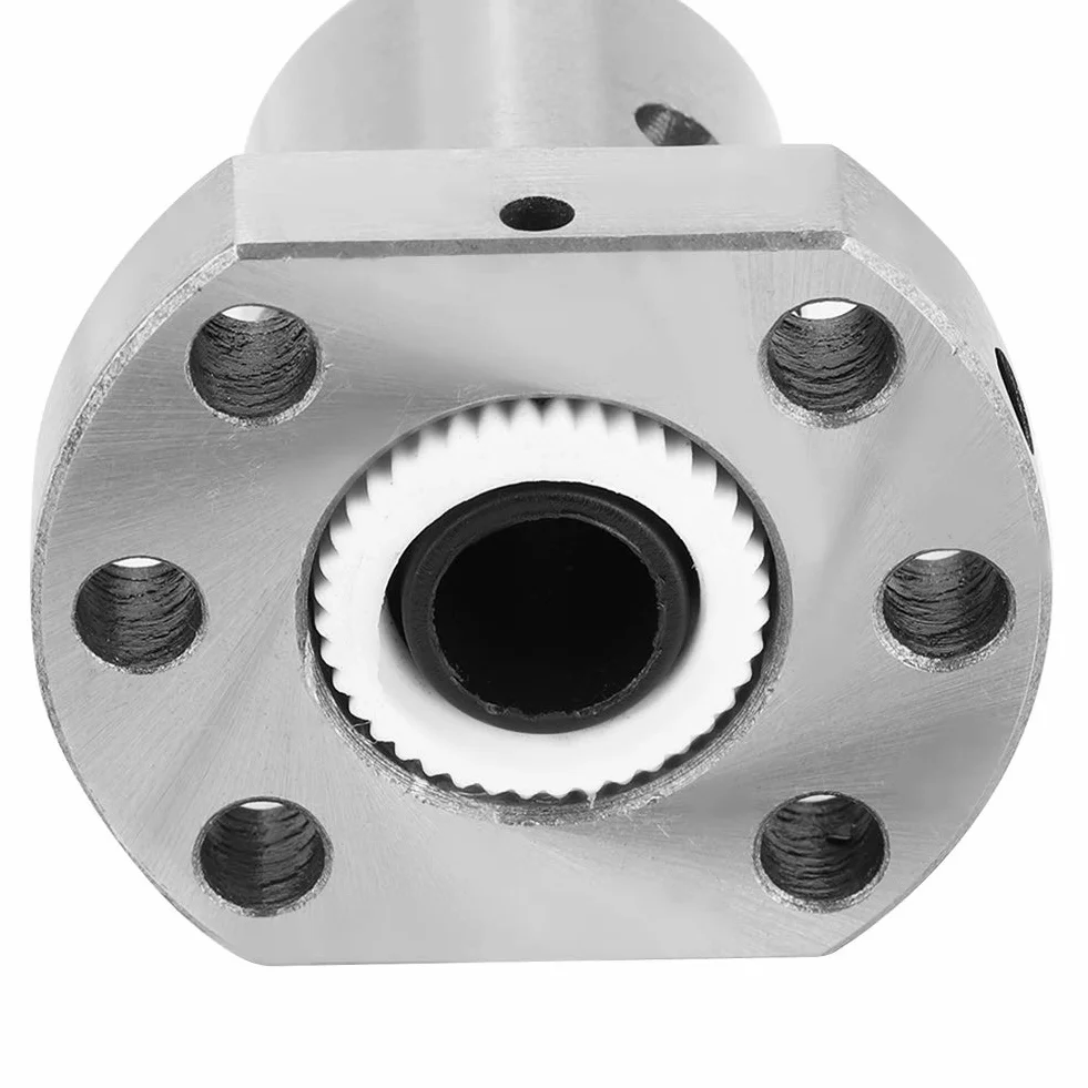 Śruba kulowa z kołnierzem ze stali łożyskowej 16 mm z nakrętką kulkową RM1605 SFU1605