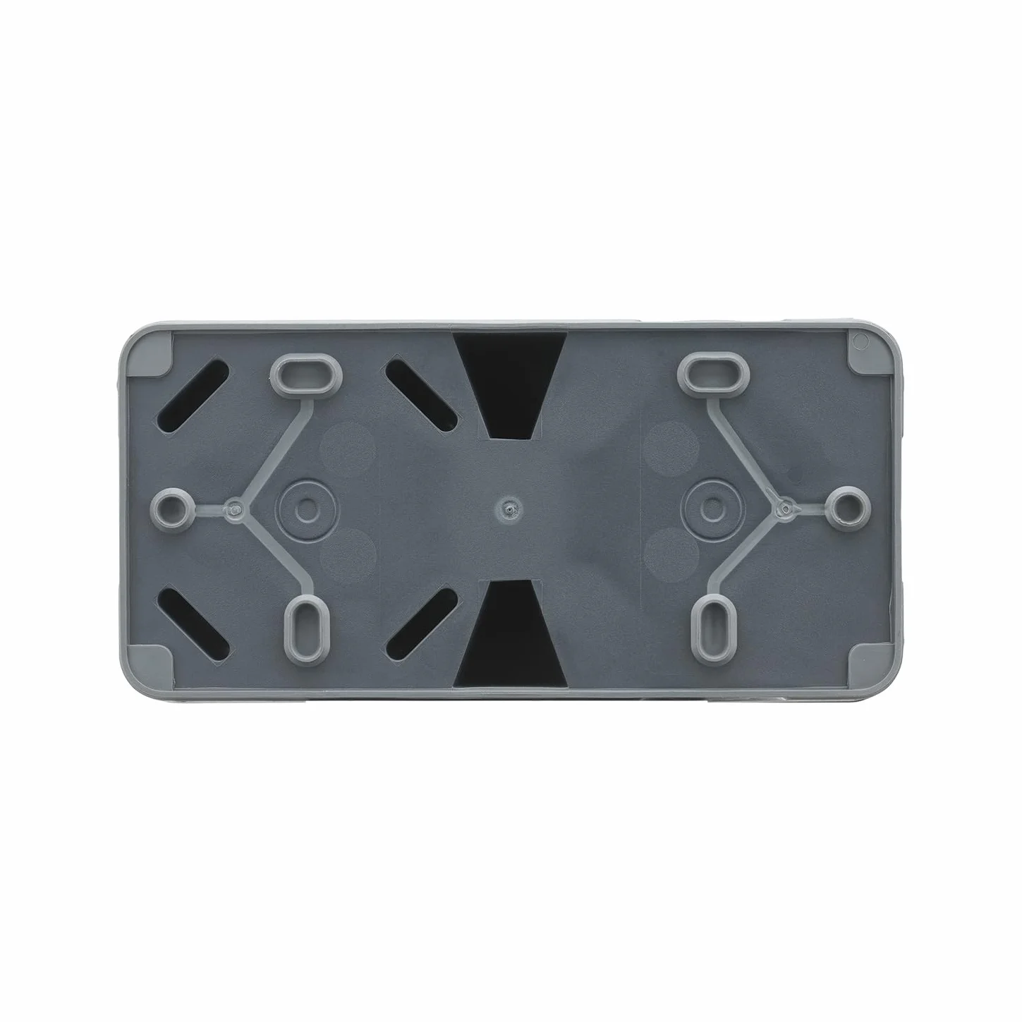 DEBFLEX 730421 Cyklone Gniazdo 2P+T Podwójne FR H IP55 Antracyt