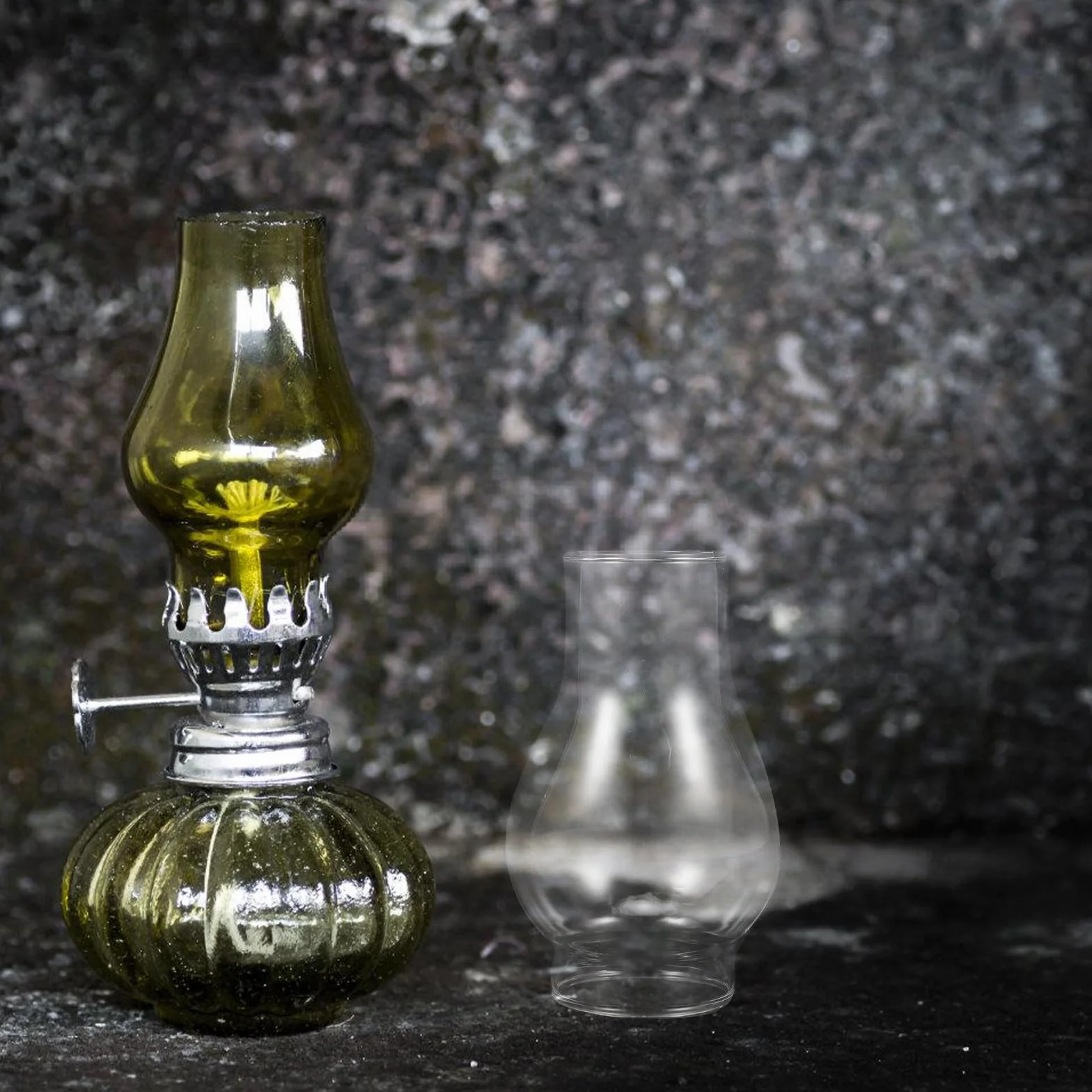 Przezroczysty Klosz Do Lampy Naftowej Vintage Szklany Przeciwwiatrowy Zamienny Klosz Antyczny Do Dekoracji Domu i Oświetlenia Zewnątrz