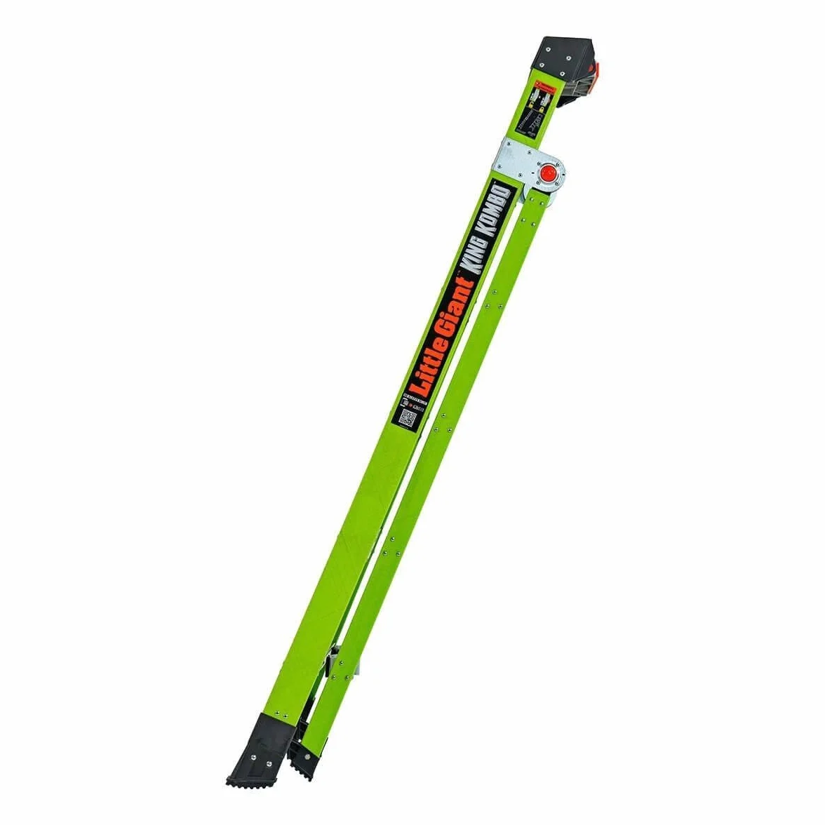 Little Giant King Kombo drabina 3 w 1, 5+4 stopnie z obrotową podkładką, zielona
