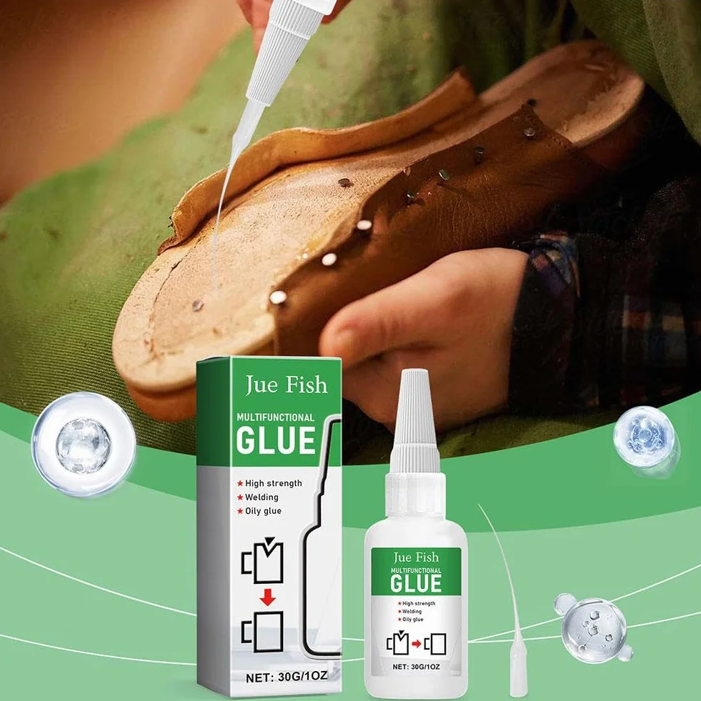 Jue Fish Glue Wysokowytrzymały Klej olejowy Uniwersalny Super Klej Gel, Natychmiastowe Klejenie, Silna przyczepność
