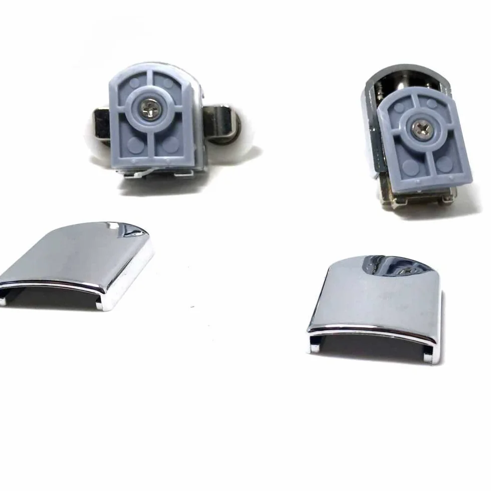 Zestaw 8 kółek do drzwi prysznicowych CY-908AB 20-27 mm ze stopu cynku