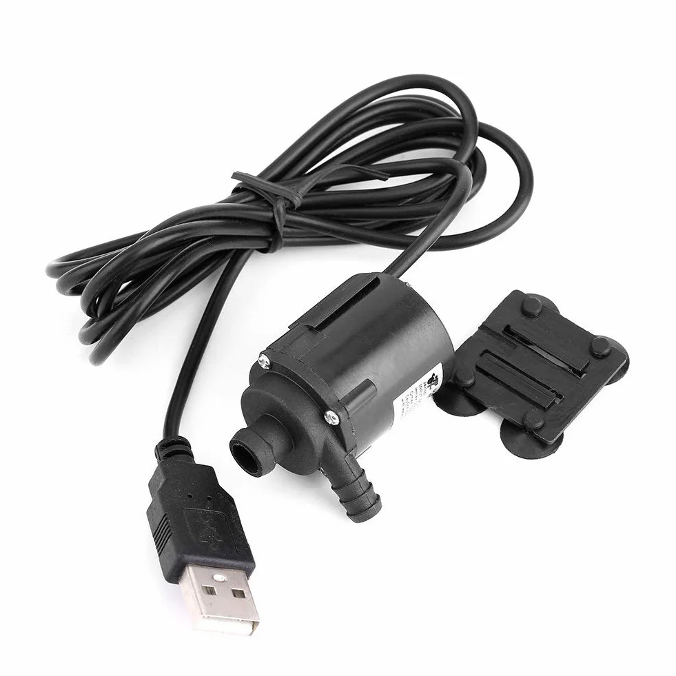 Bezszczotkowa pompa wodna JT-160 DC 5V 2W USB mikrozanurzeniowa cicha