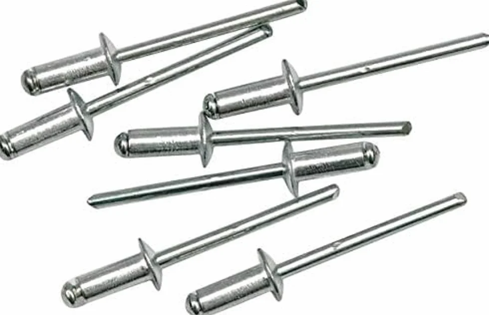 Nity zrywalne aluminiowe 6,4 x 4,0 mm 50 szt.