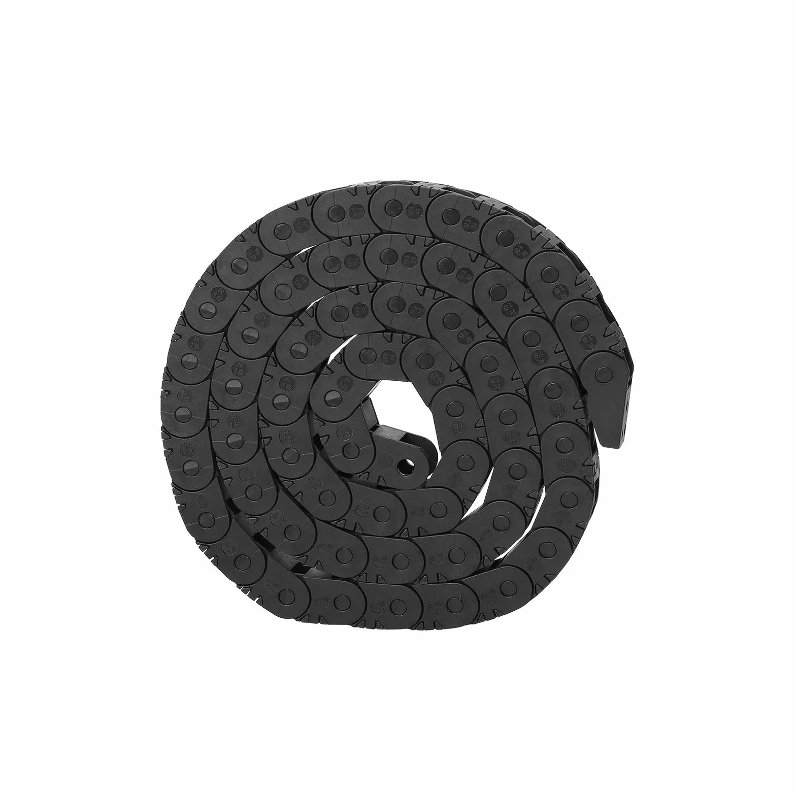 Redrex łańcuch do ciągnięcia 10 mm x 11 mm z tworzywa sztucznego do maszyn CNC