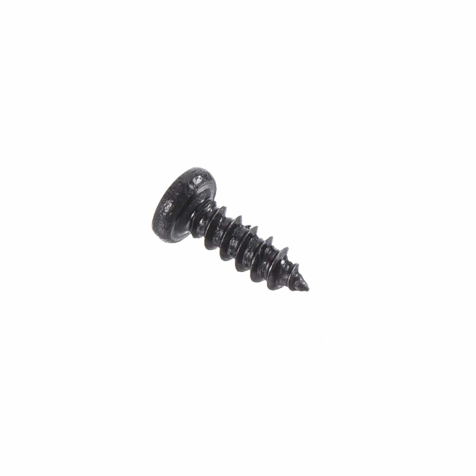 Wkręty samogwintujące M2 x 6 mm 250 sztuk metalowe śruby Phillips z okrągłym łbem czarne