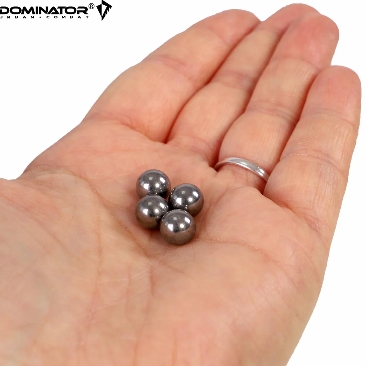 Dominator Urban Combat Kulki metalowe 8mm do Airsoft, Kule stalowe – 200 sztuk