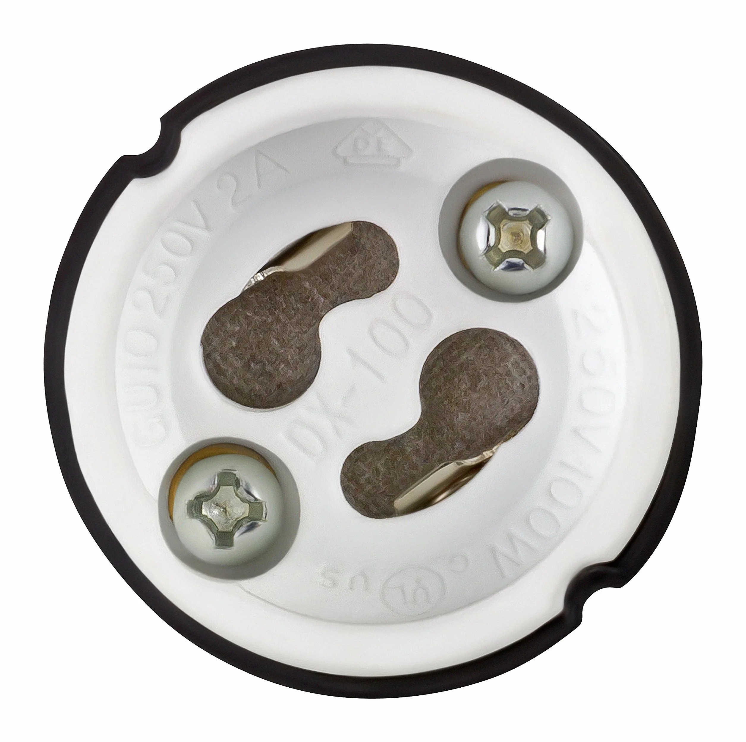 ISOLATECH GU10 ognioodporne gniazda ceramiczne VDE RoHS 230-250V 2A 100W 0,75mm 10 sztuk