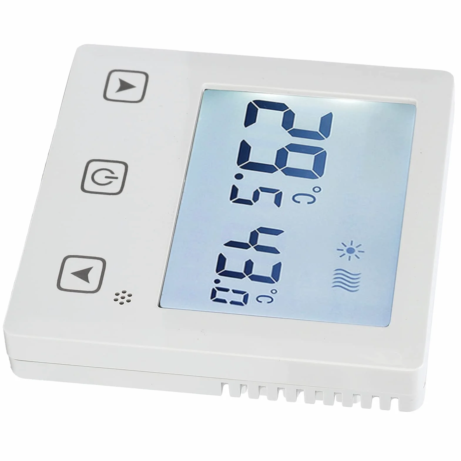 Termostat cyfrowy AC220V z ekranem dotykowym regulator temperatury ogrzewania podłogowego