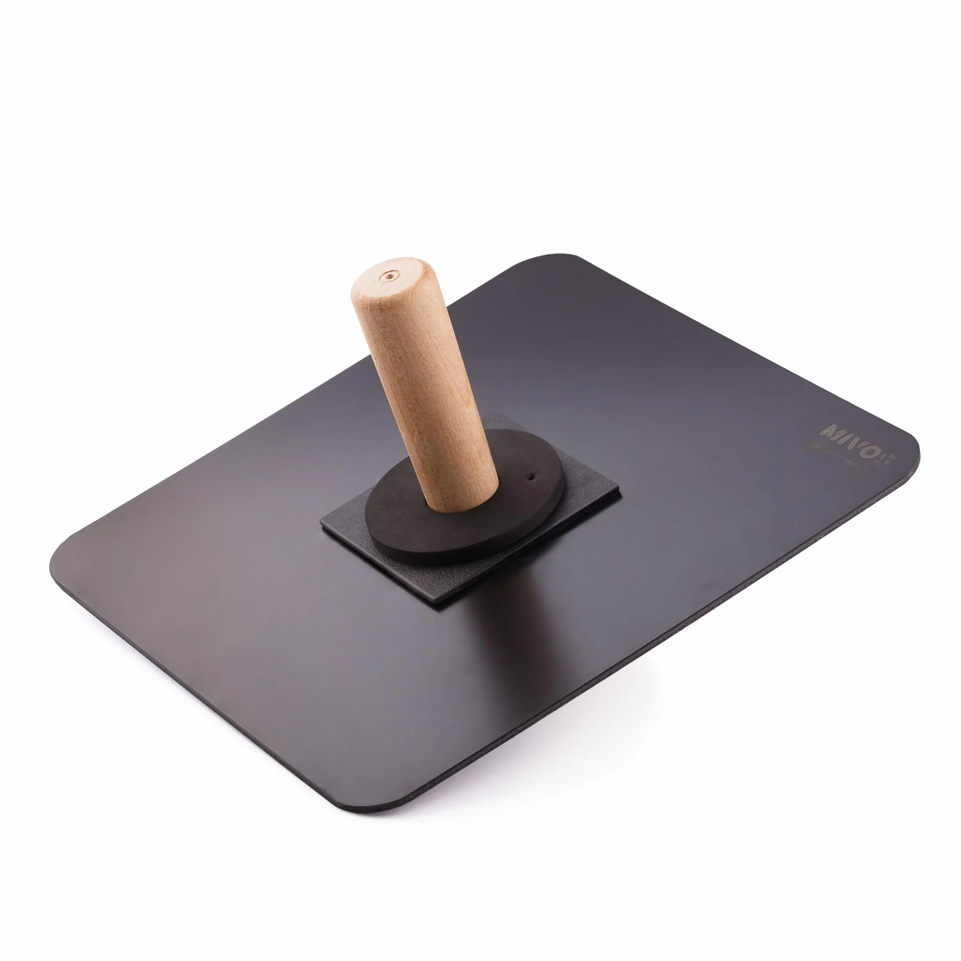 MIVOS Kielnia z PCV 330 x 330 mm drewniana rękojeść do tynkowania