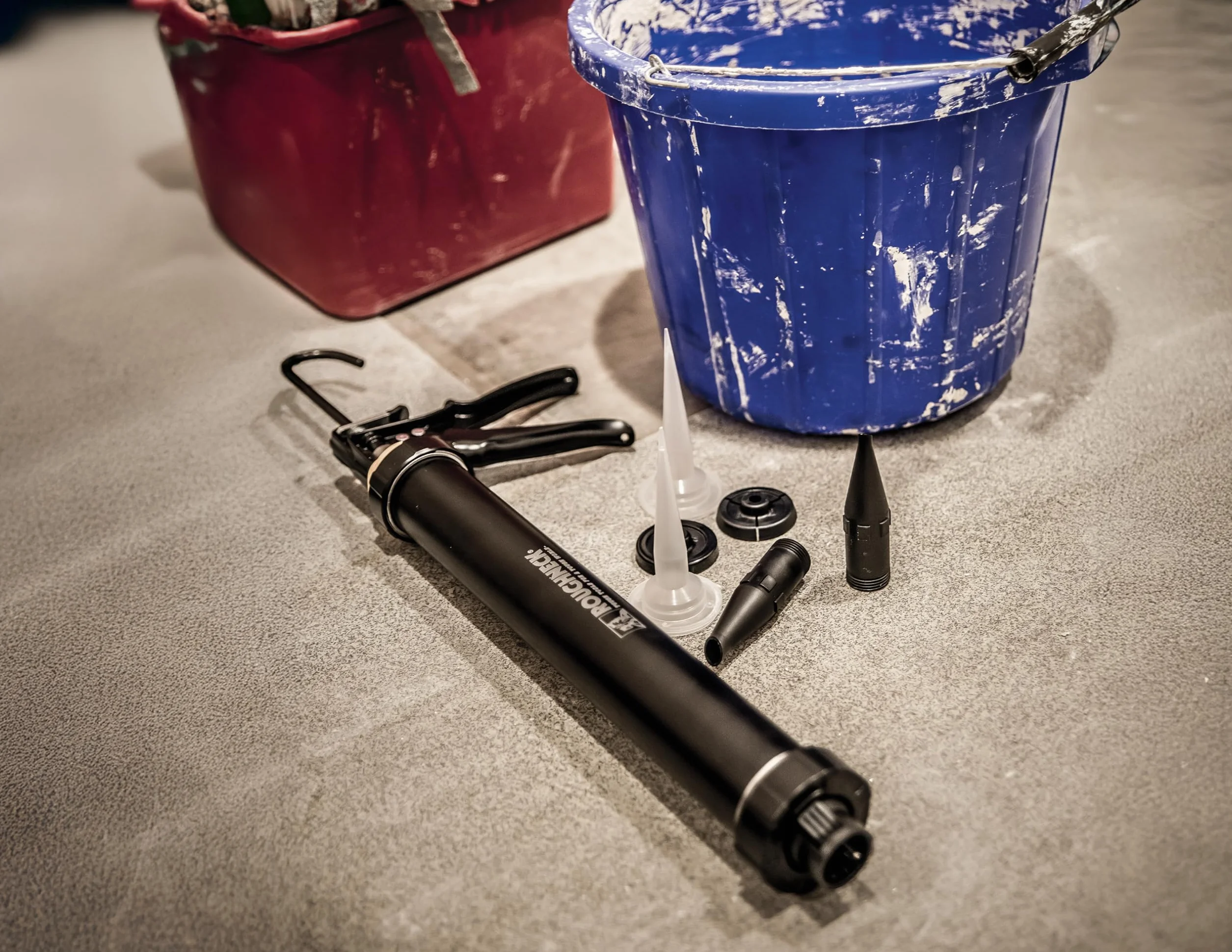 Roughneck ROU32150 Ultimate Moździerz pistolet, czarny