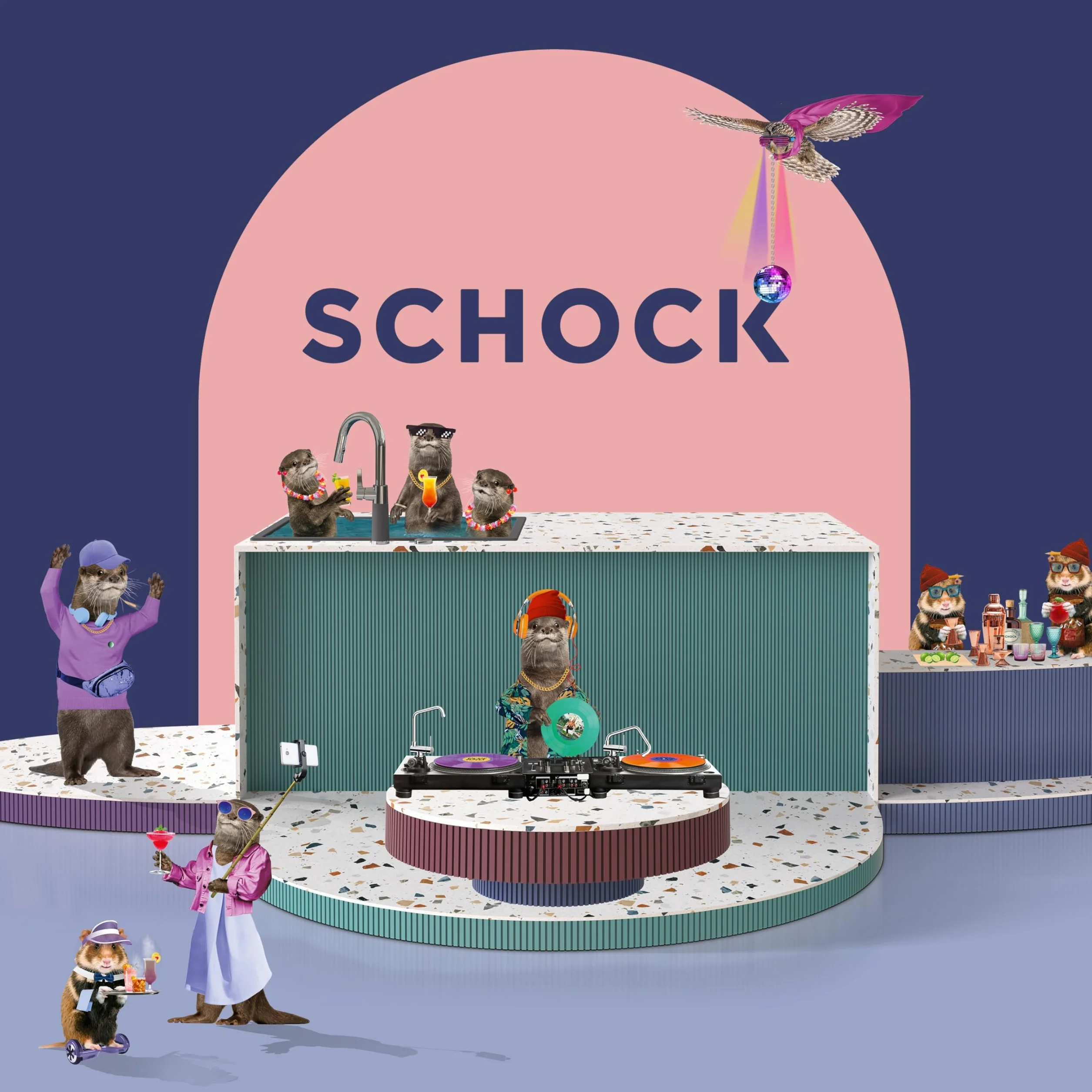 SCHOCK Bateria kuchenna VITUS ze stali nierdzewnej wysokociśnieniowa